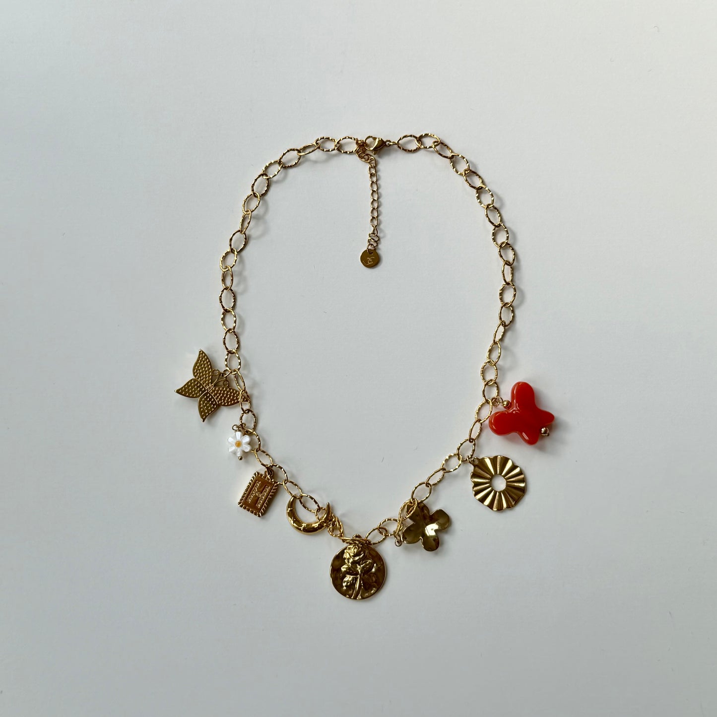 Rosy Gold Plated Necklace
