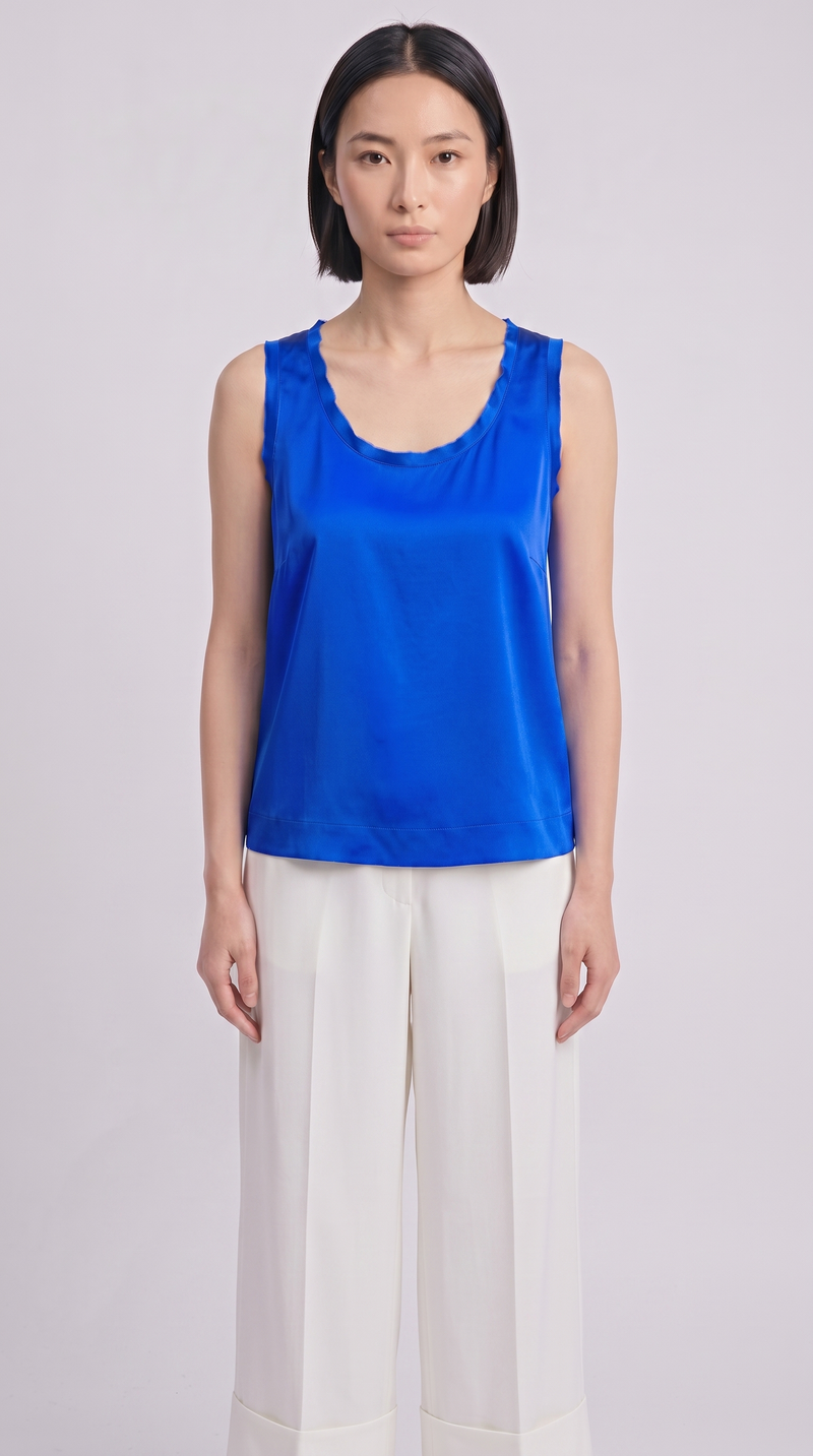 Luna Pure Silk Vest