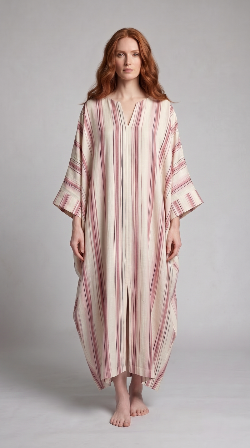 Capri Soleil Striped Kaftan