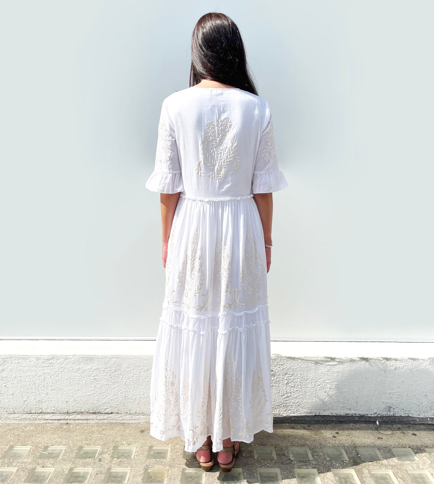 Diana Dress in White