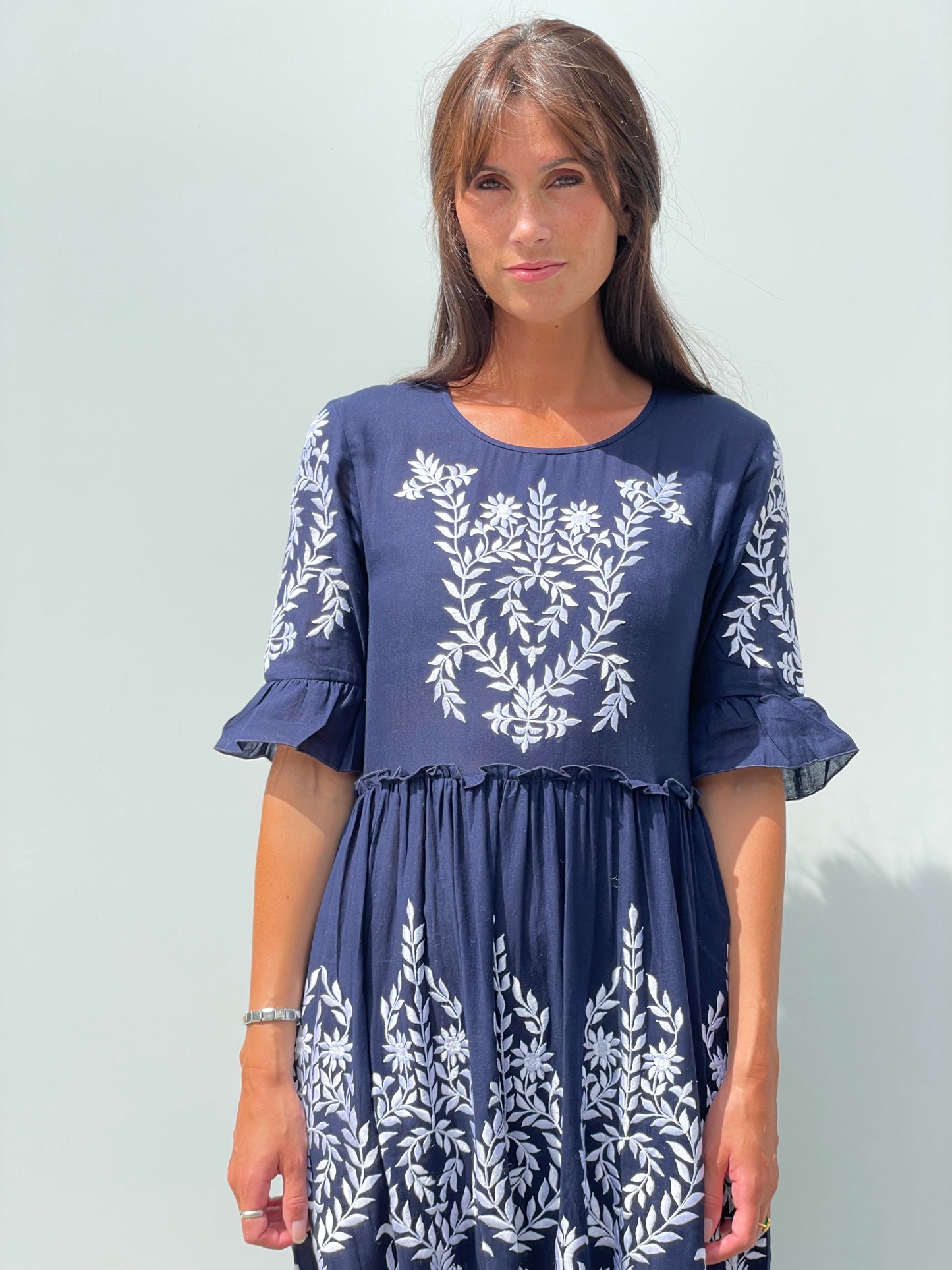 Diana Dress in Navy Blue