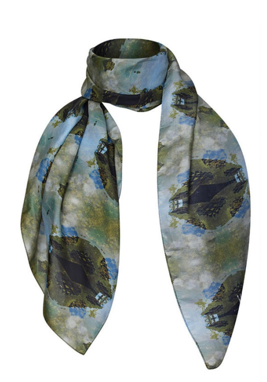 Moonstone – Silk Shawl