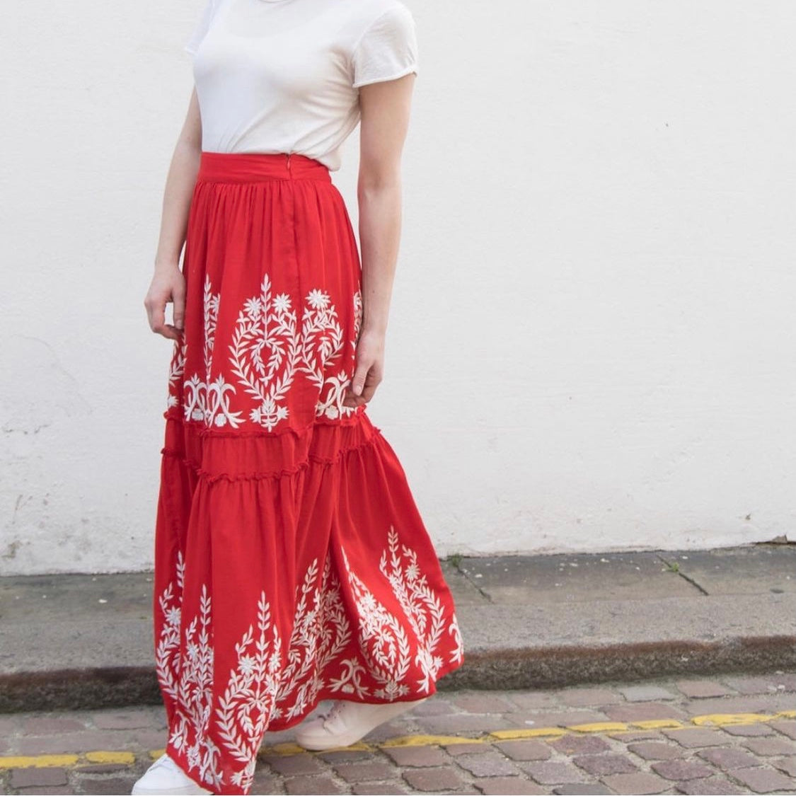 Diana Embroidered Skirt