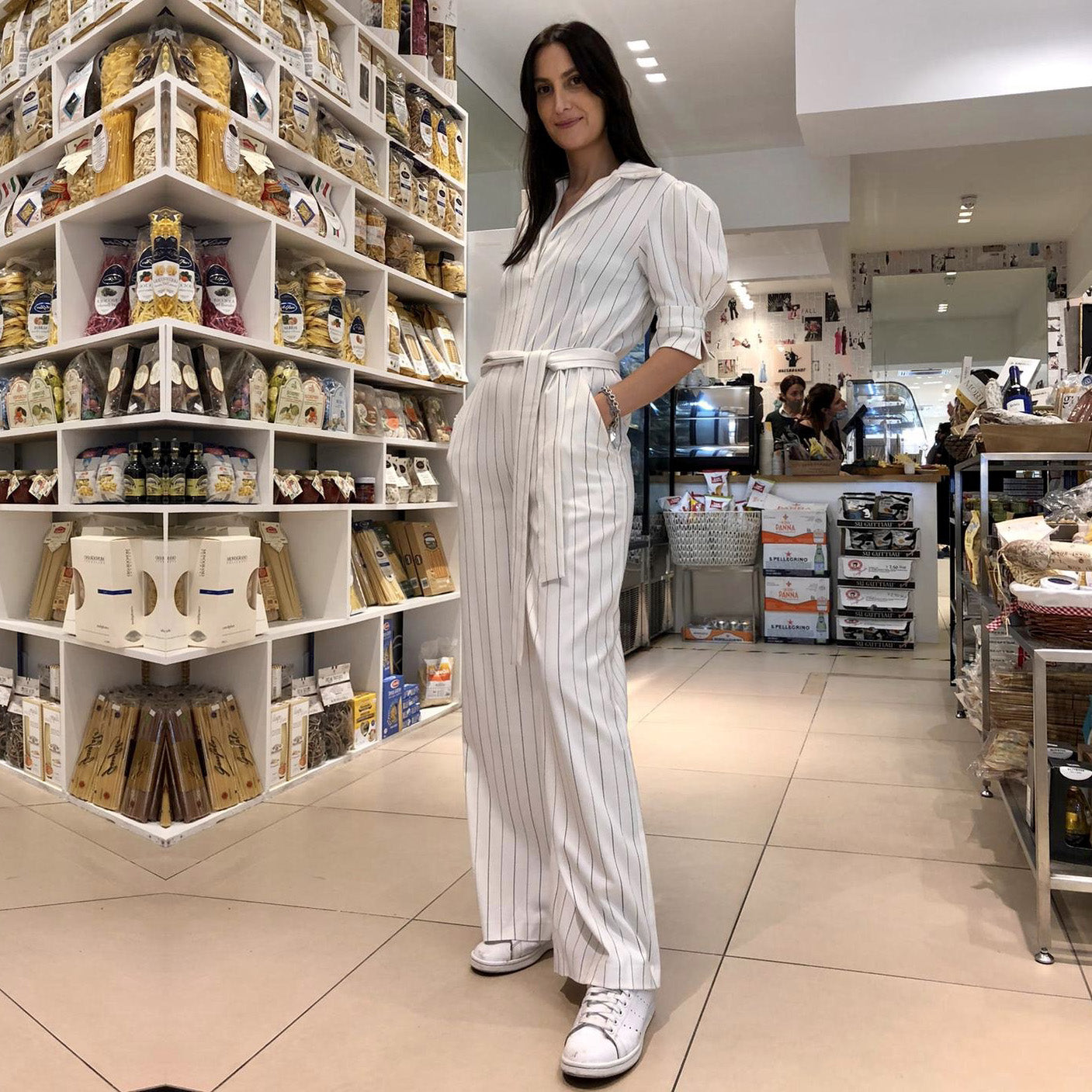 White Jumpsuit