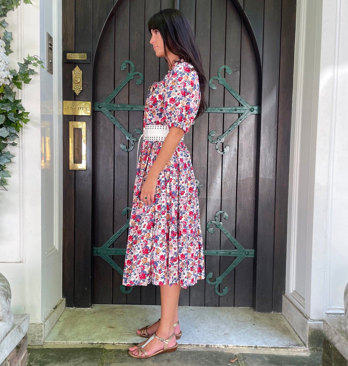Mara Floral Short Dress