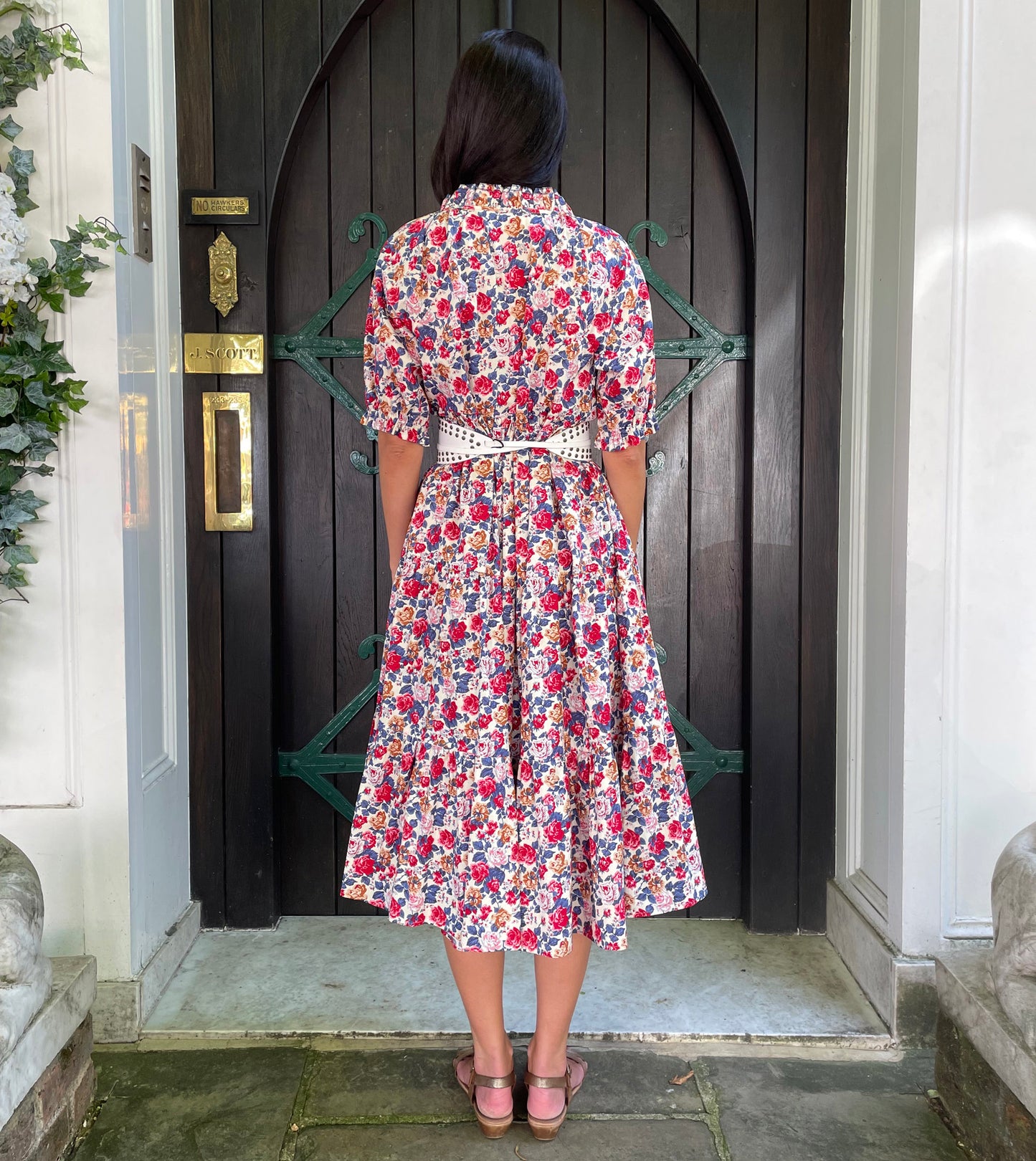 Mara Floral Short Dress
