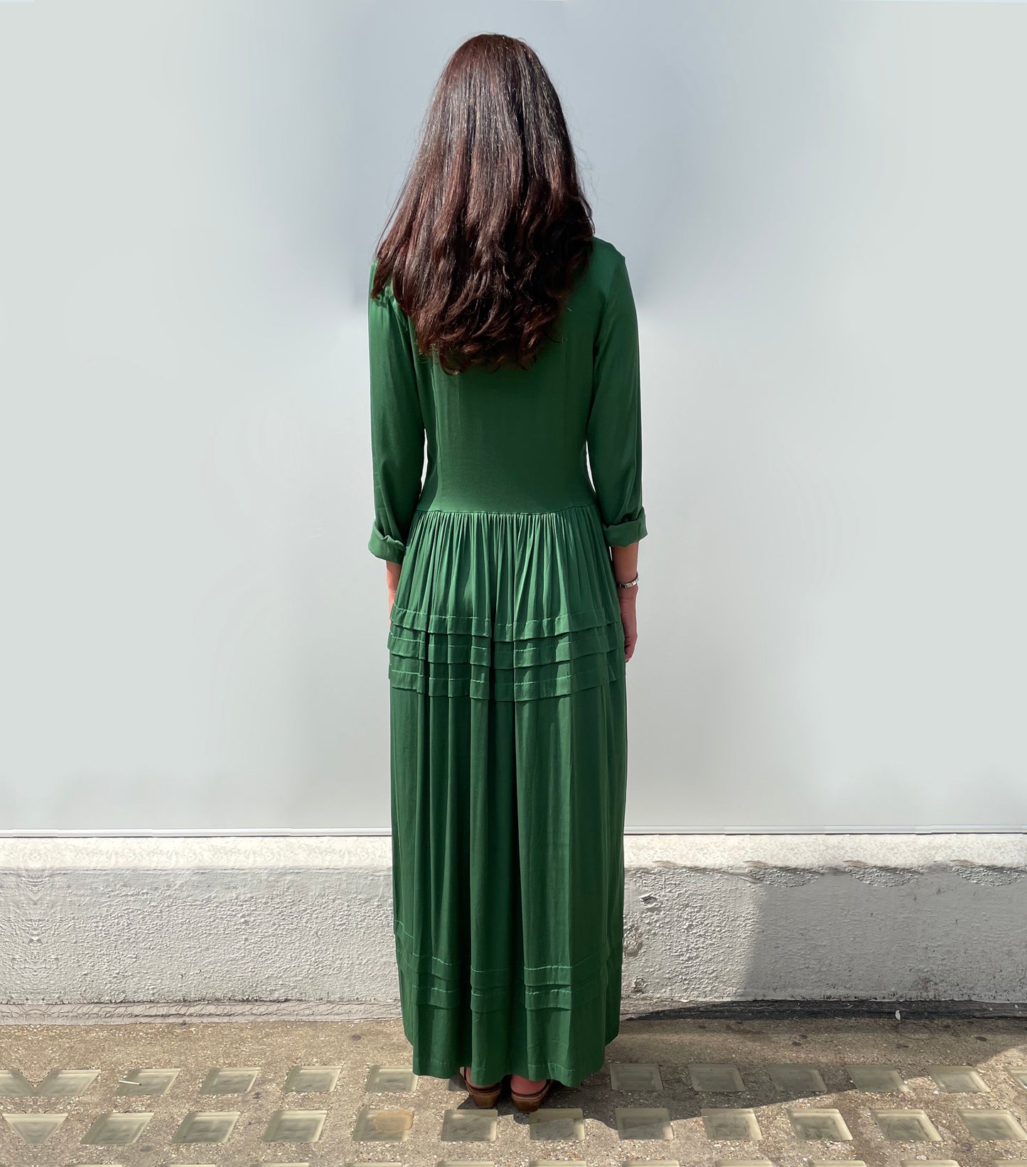 Nathalie Dress in Green