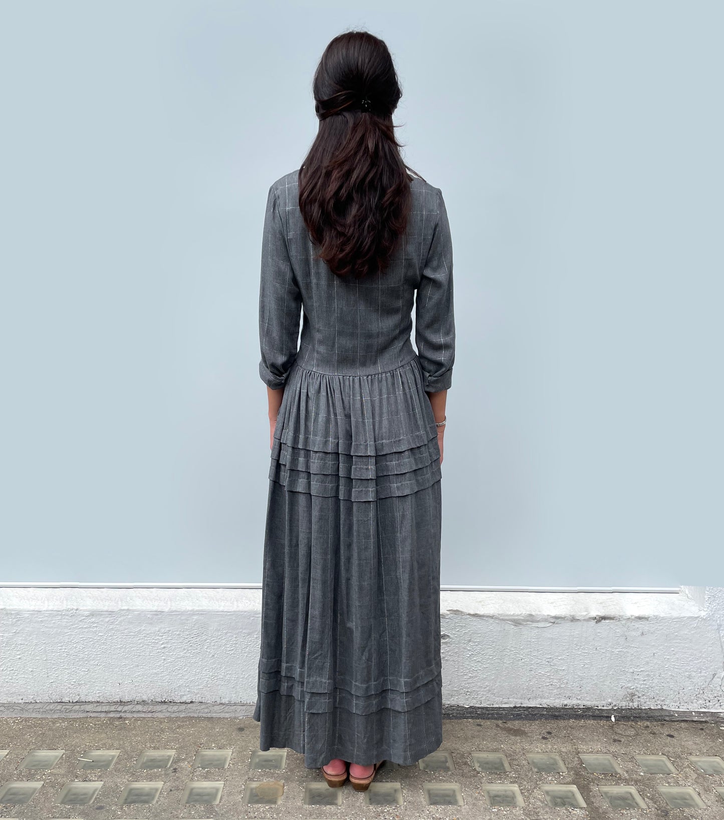 Nathalie Dress in Grey