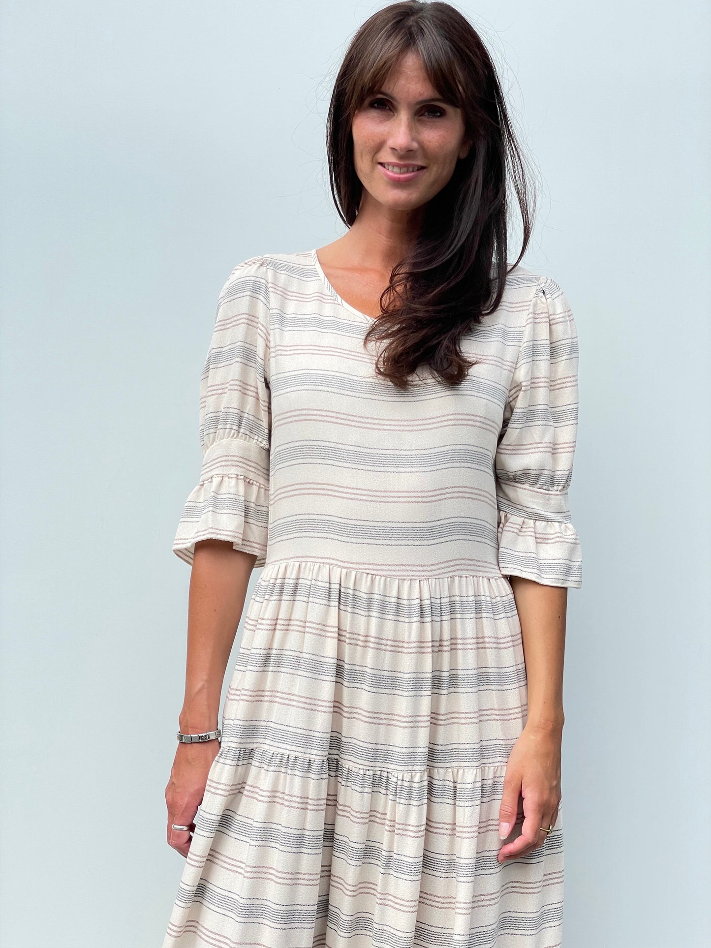 Robi Dress in Beige