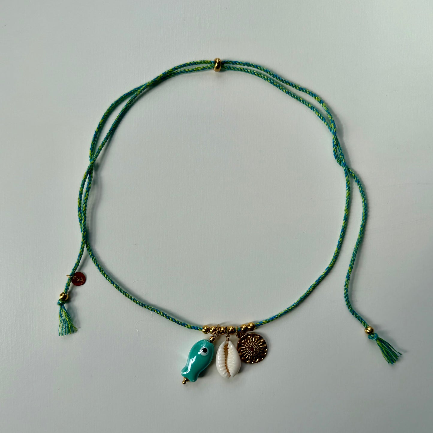 Turquoise Summer String Necklace