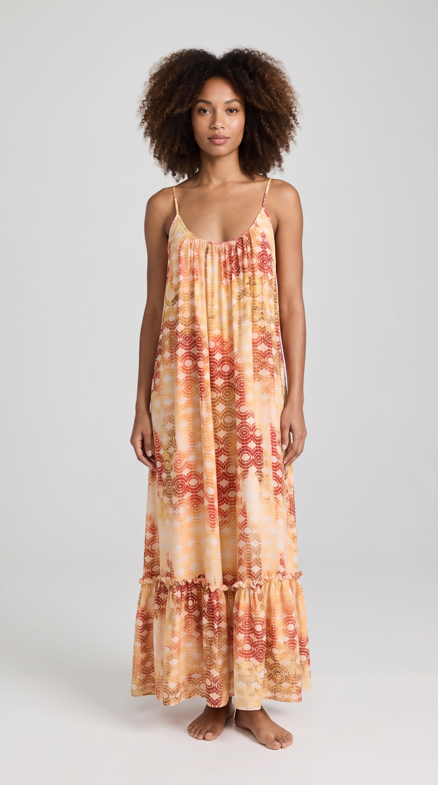 Amalfi Swirl Maxi Dress - Flow