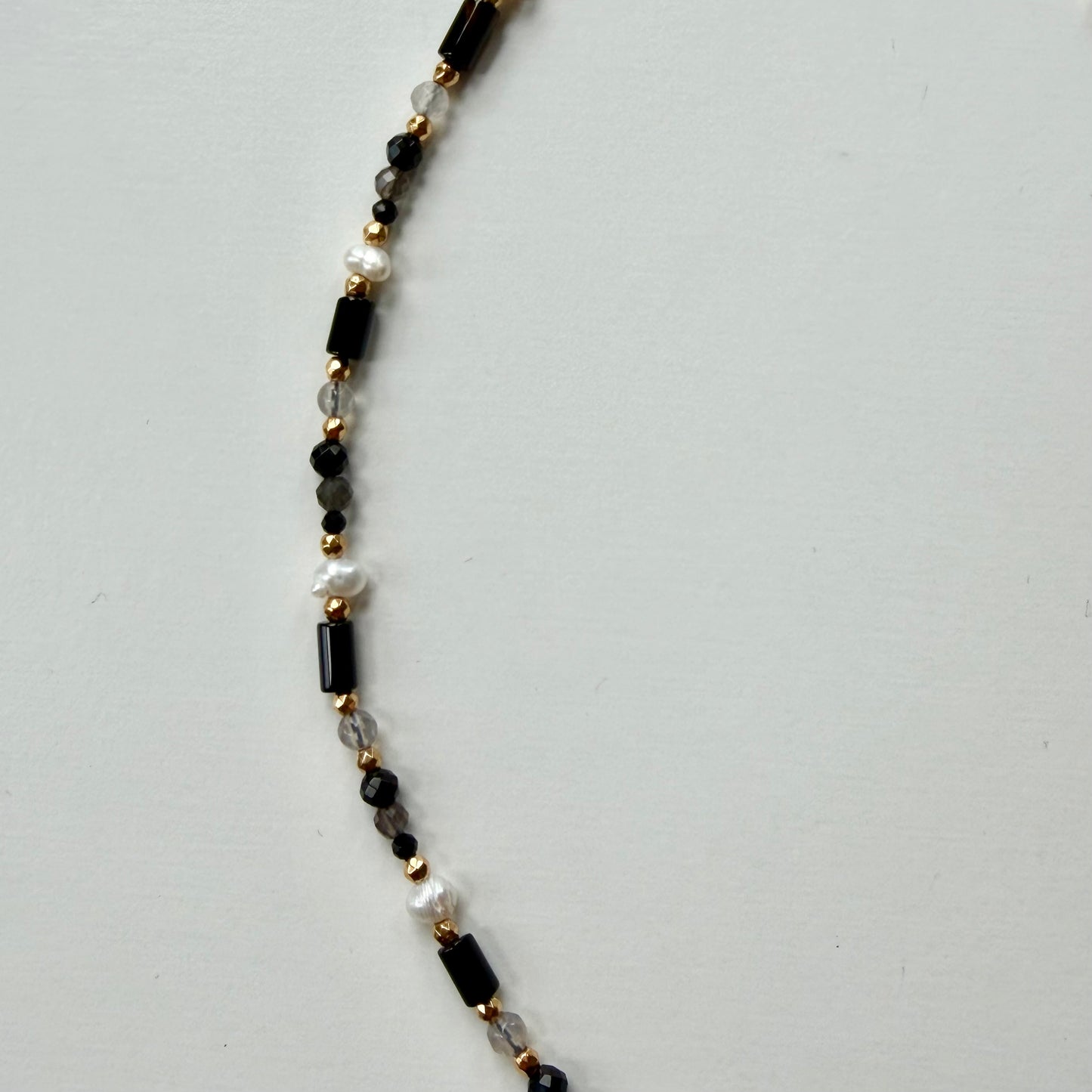 Gold Plated Beaded Necklace