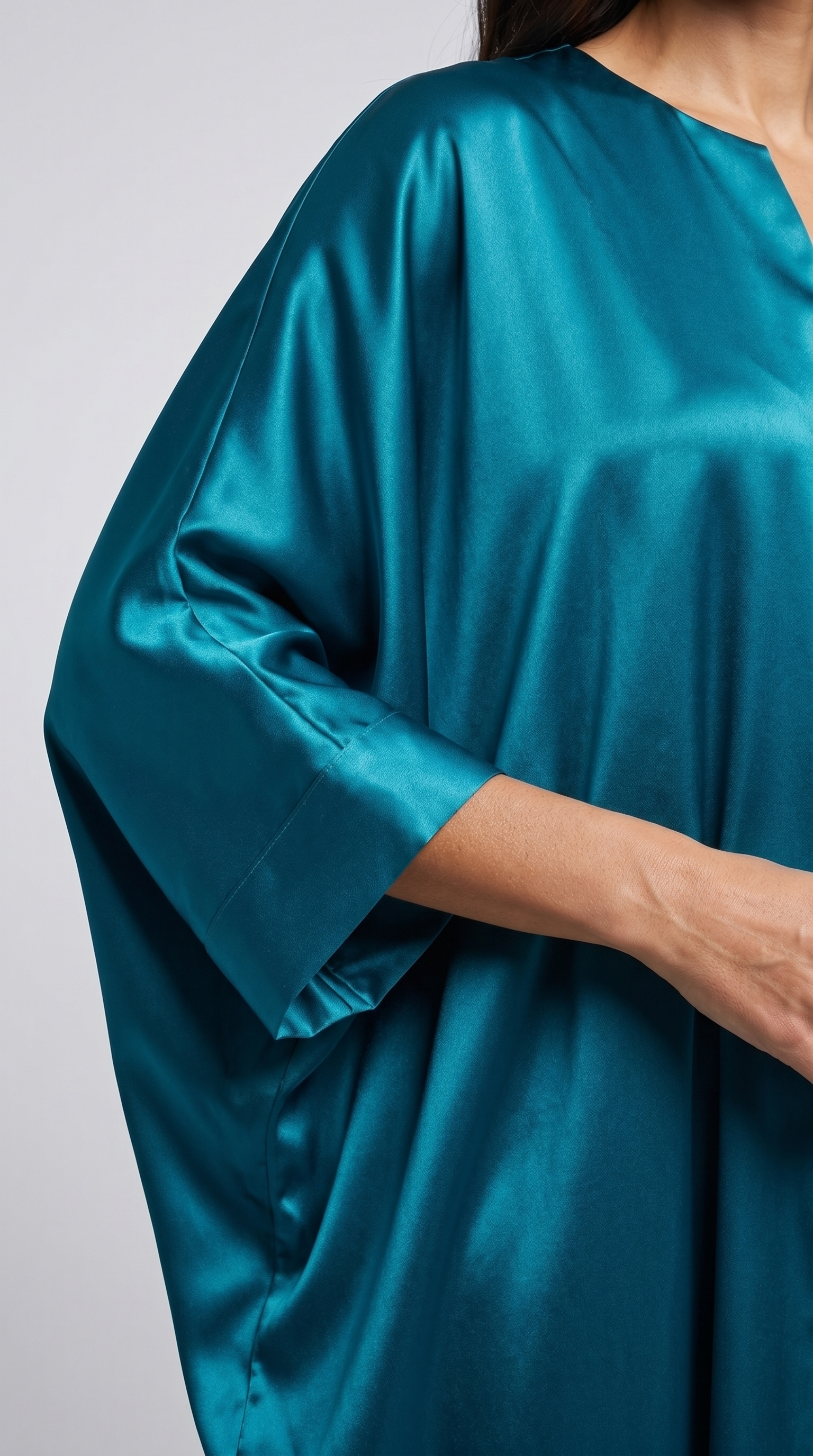 Capri Soleil Pure Silk Kaftan