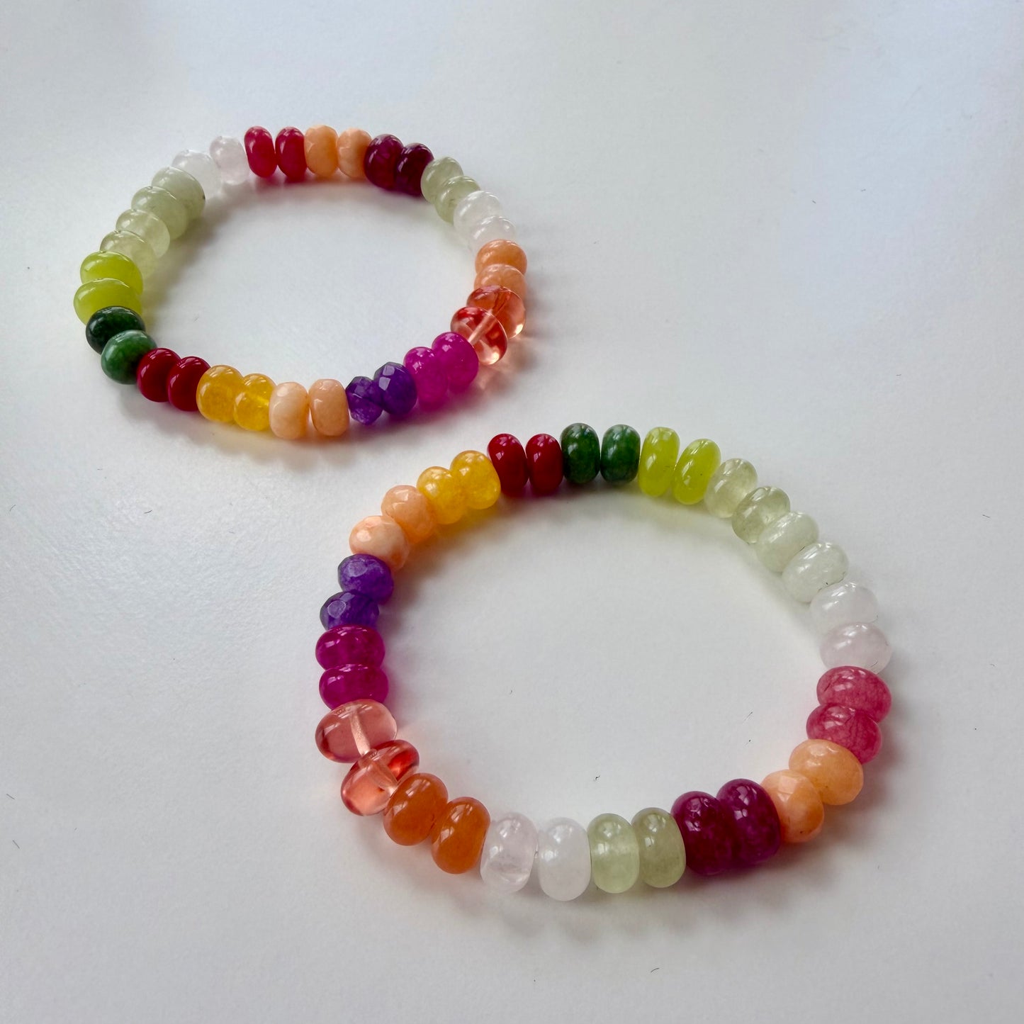 Gemstone Rainbow Bracelet
