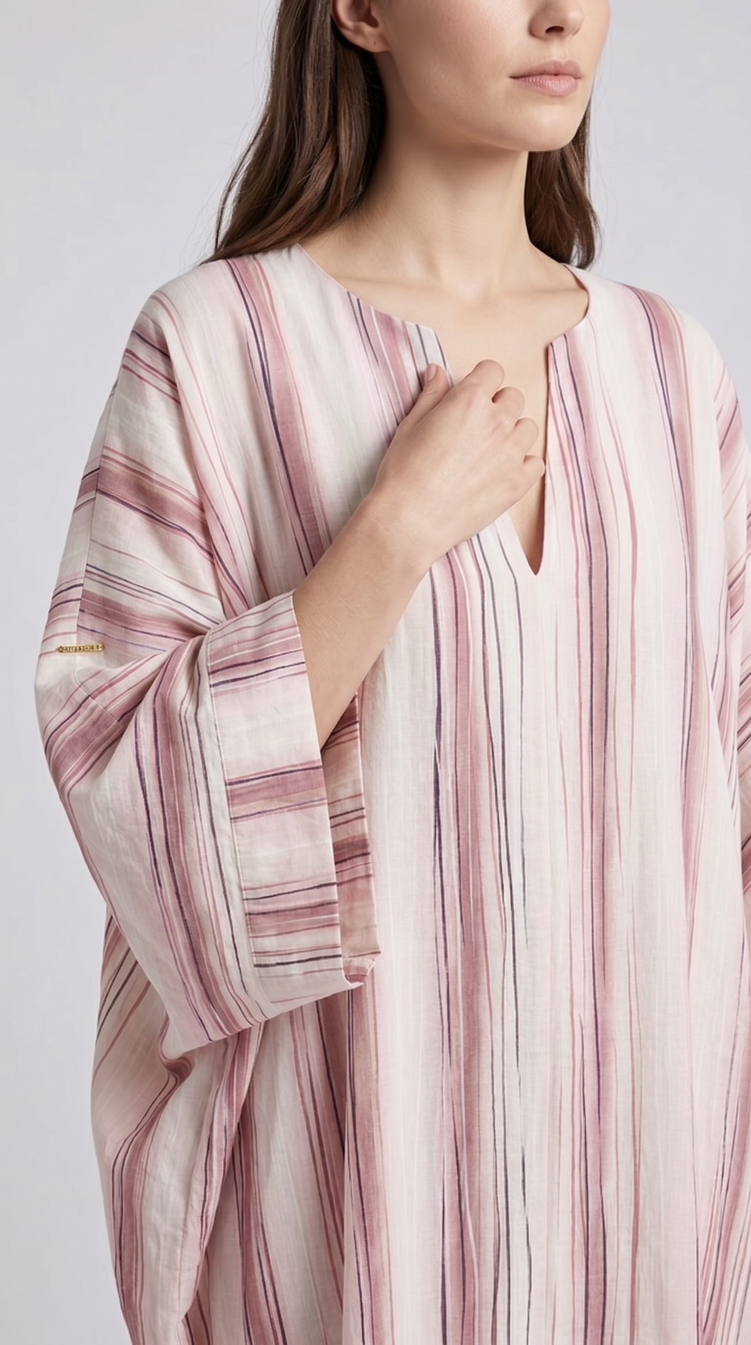 Capri Soleil Striped Kaftan