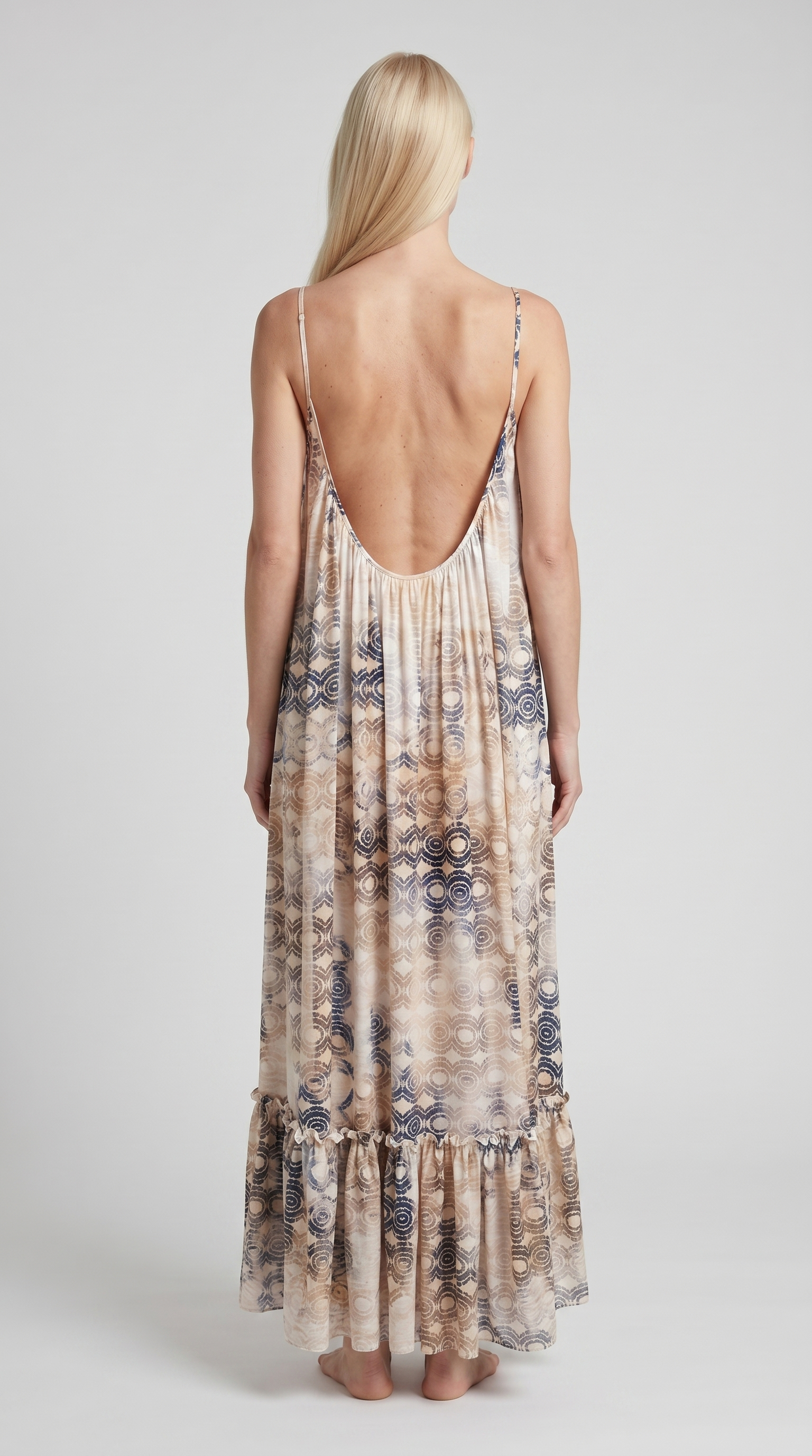 Amalfi Swirl Maxi Dress - Flow