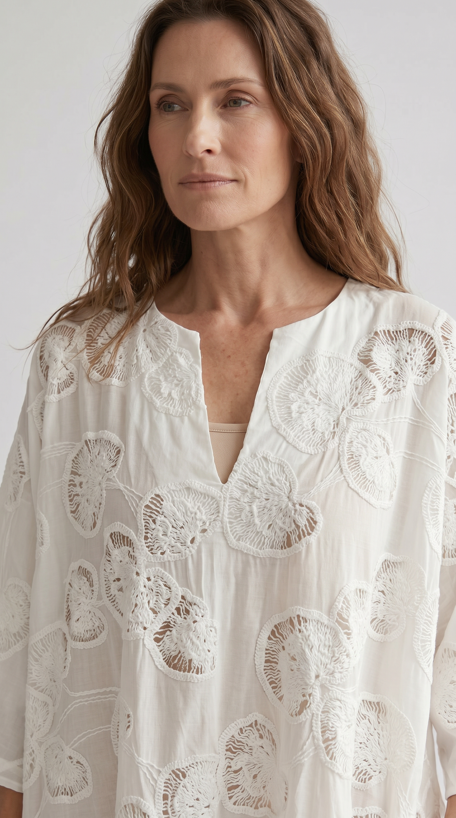 Capri Soleil Cotton Kaftan