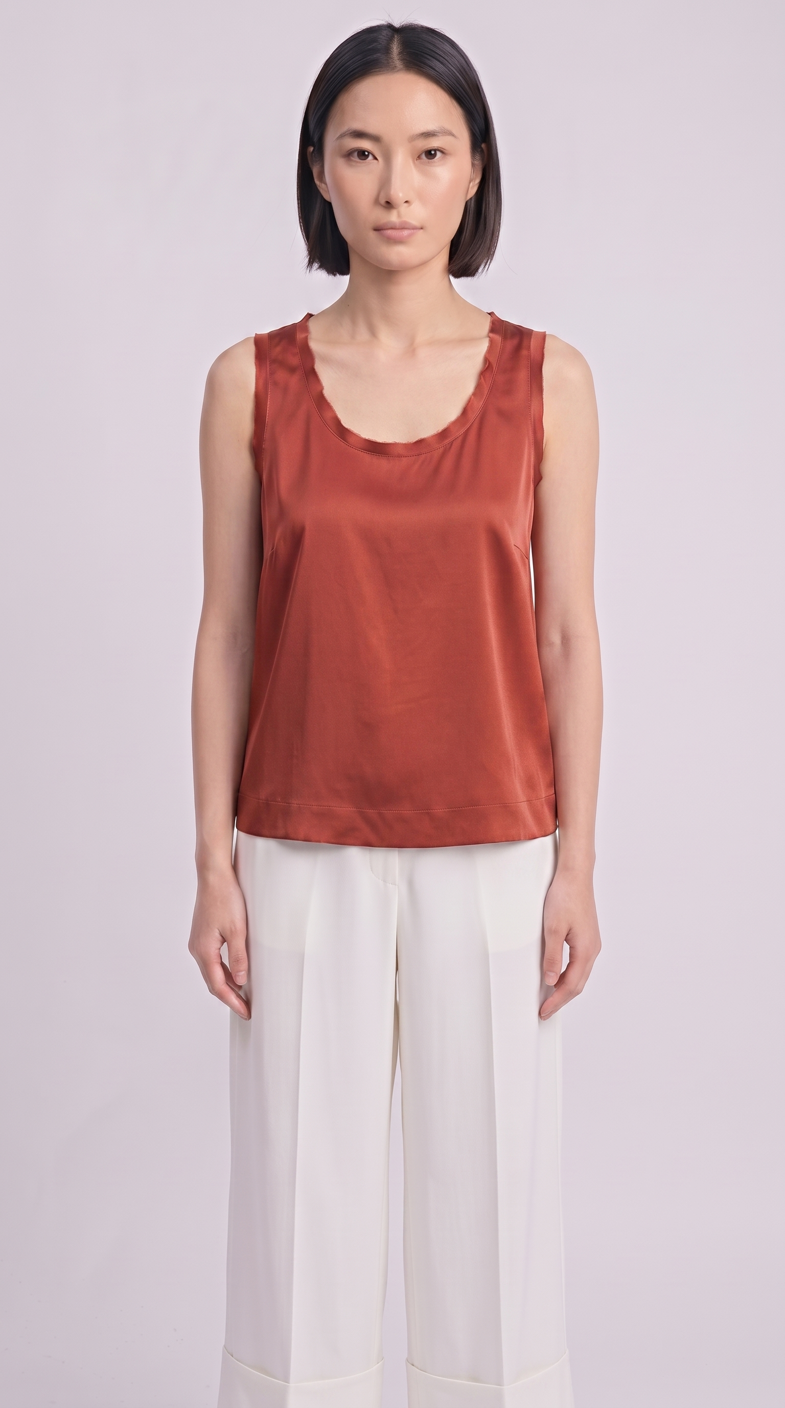 Luna Pure Silk Vest