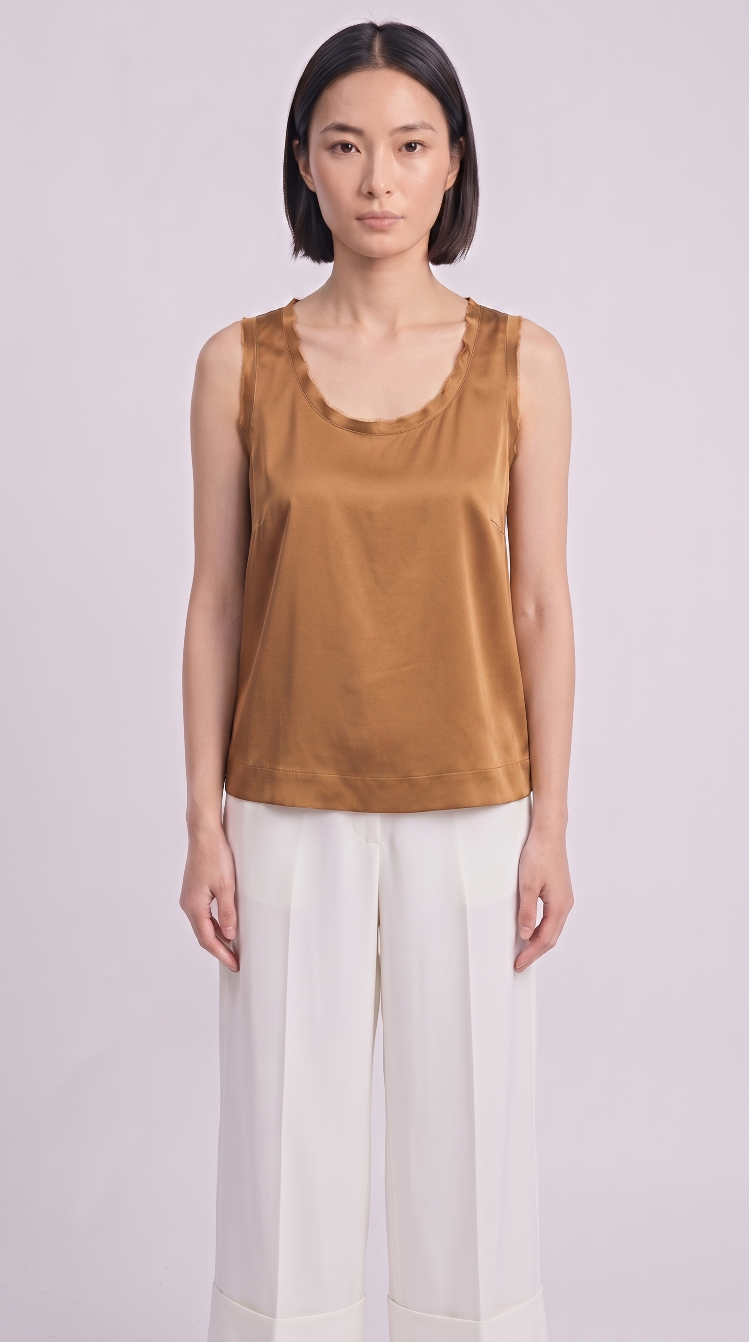 Luna Pure Silk Vest