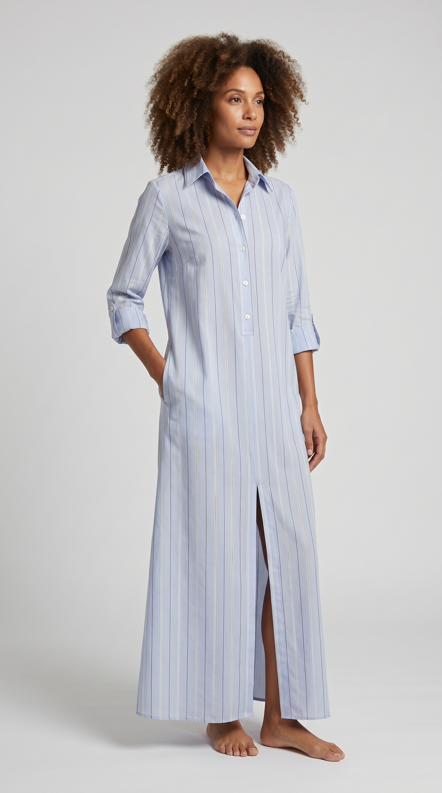 Marina Cotton Shirt Dress