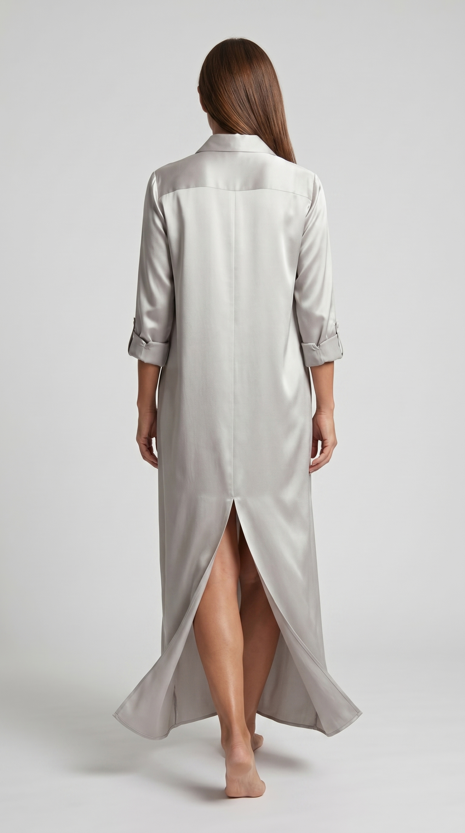Marina Silk Shirt Dress