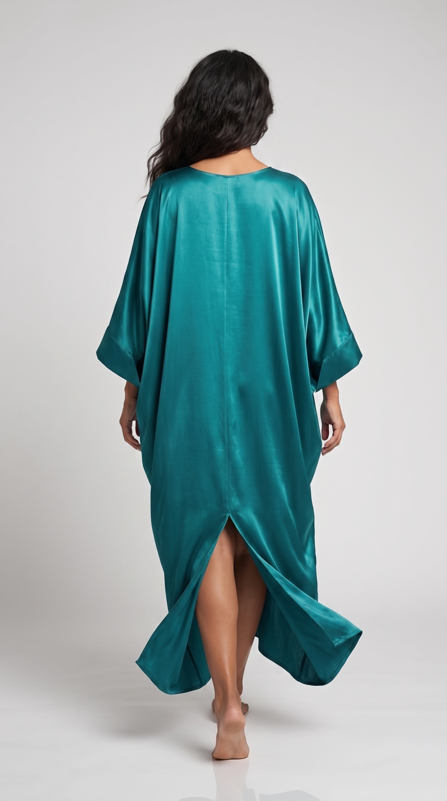 Capri Soleil Pure Silk Kaftan