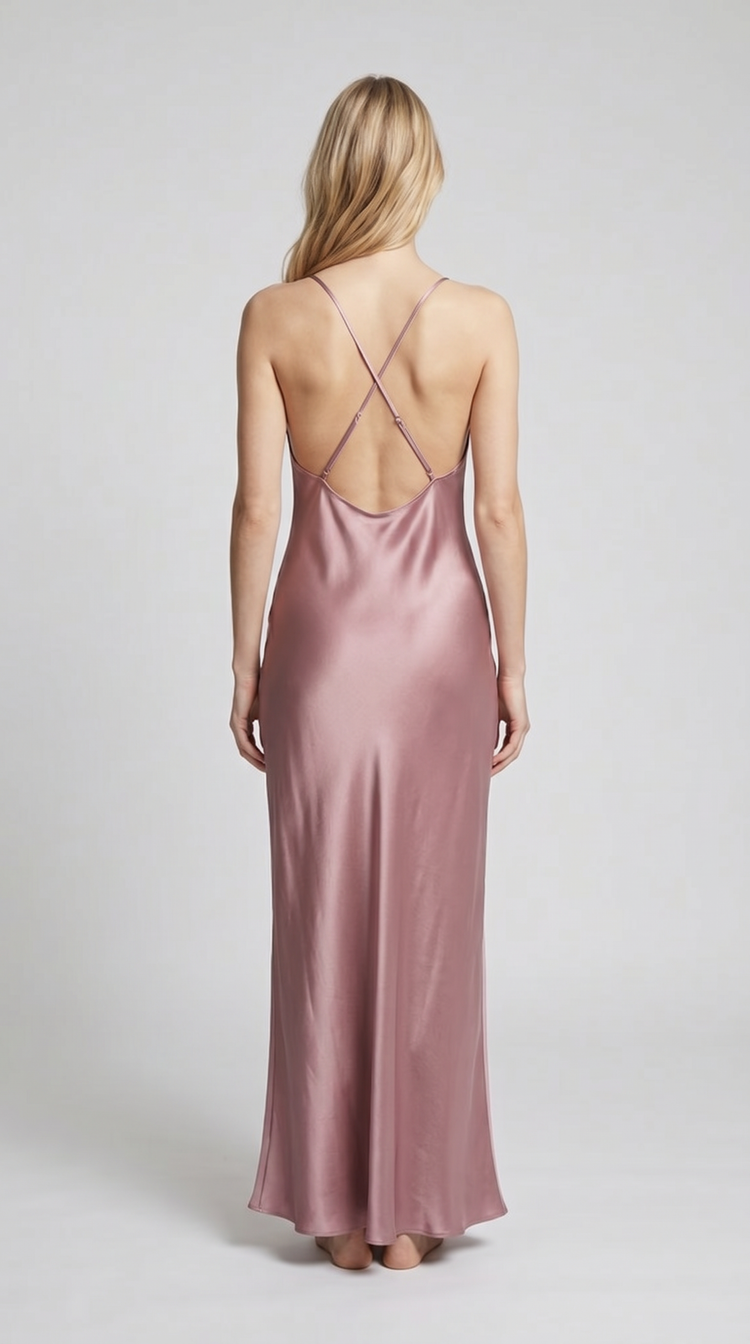 Portofino Pure Silk Satin Dress