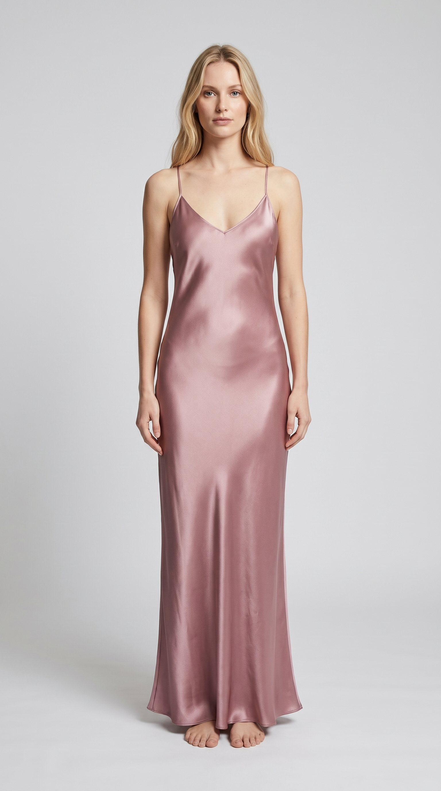 Portofino Pure Silk Satin Dress