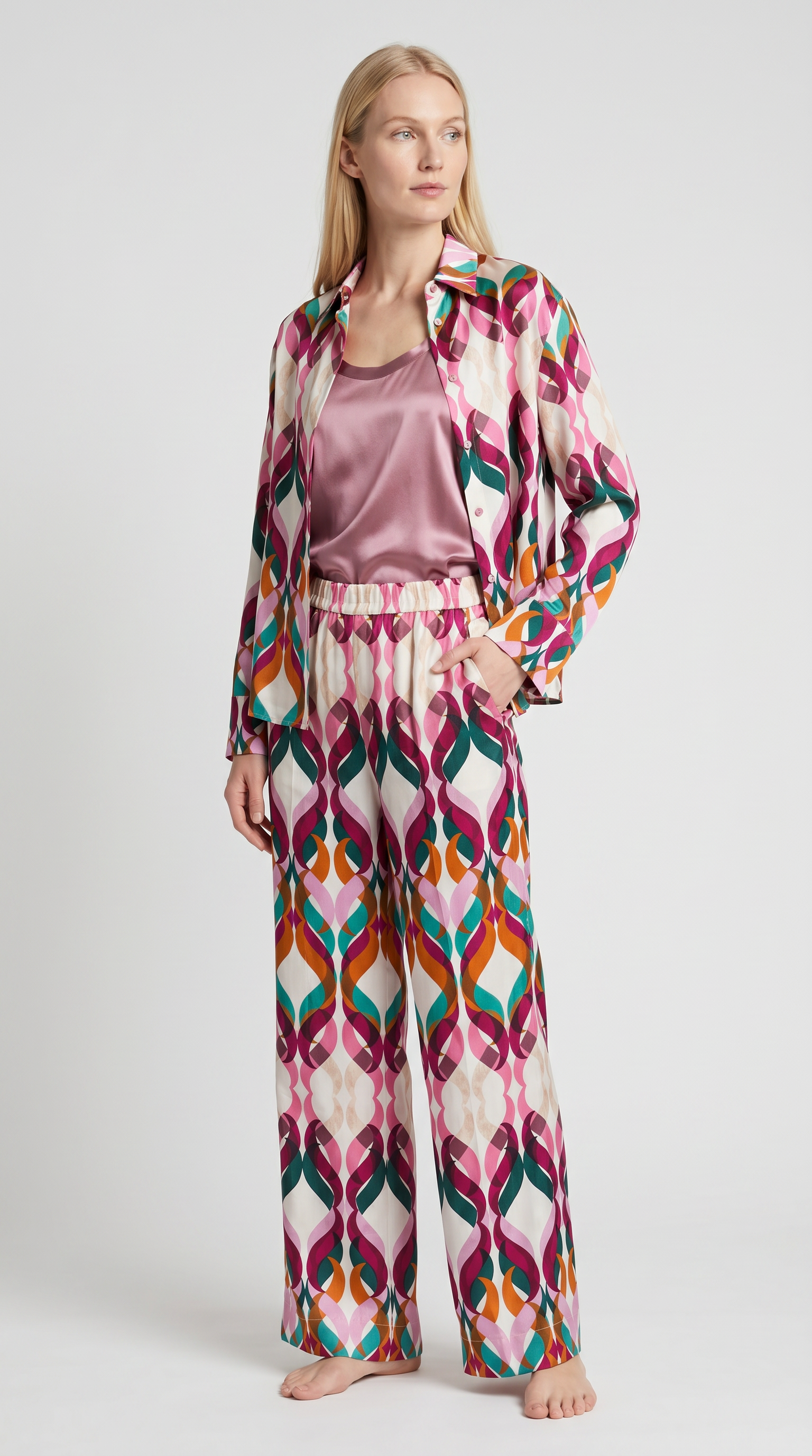 Santorini Pucci Co-Ord Set