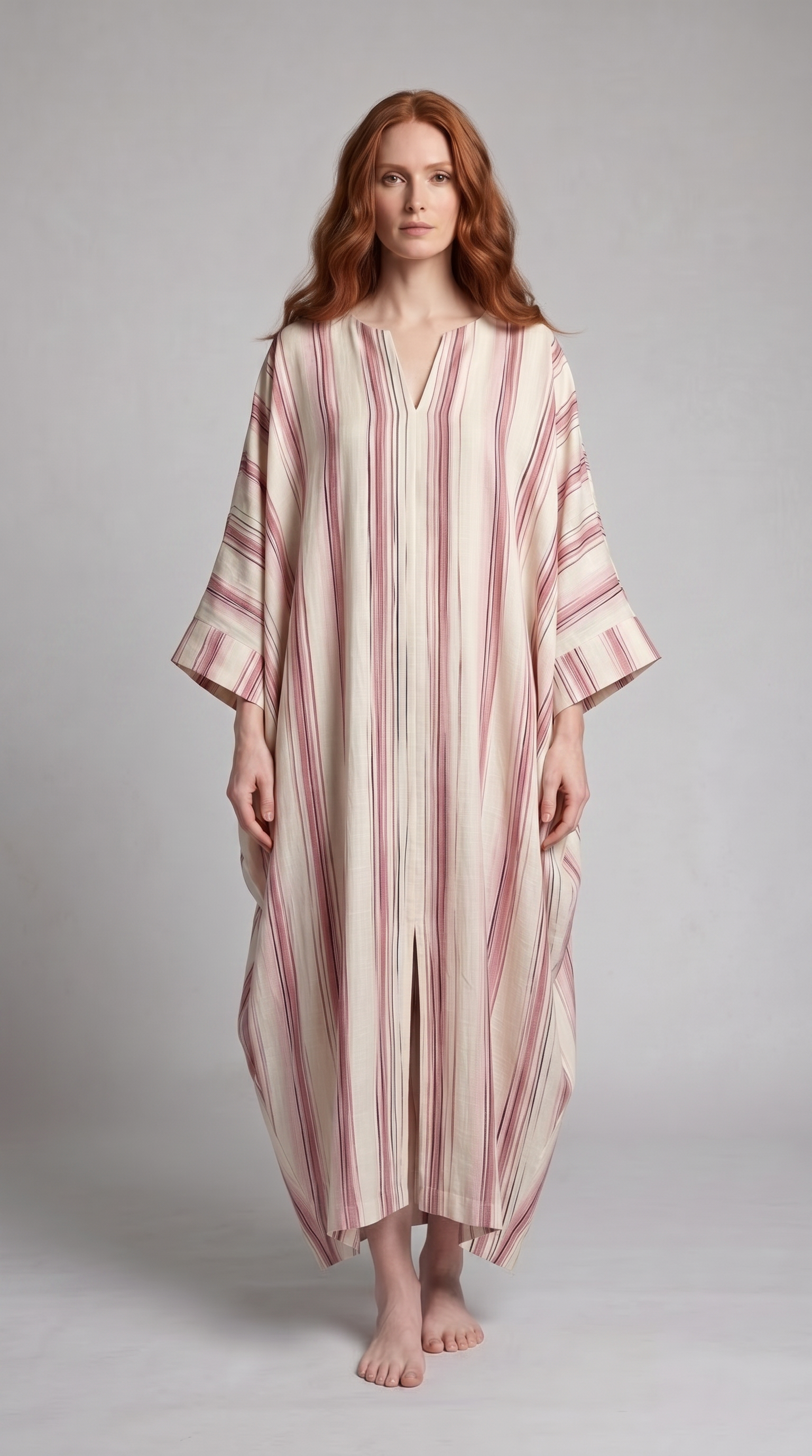 Capri Soleil Striped Kaftan