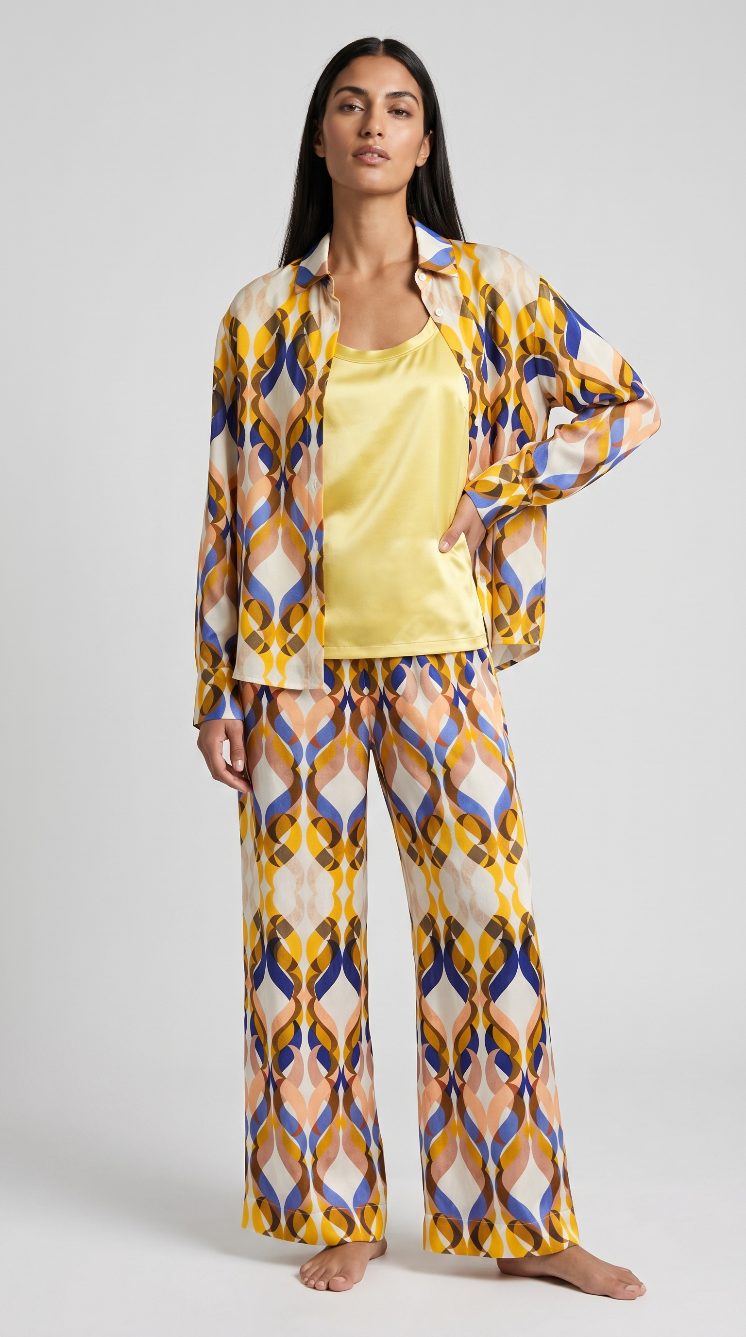 Santorini Pucci Co-Ord Set