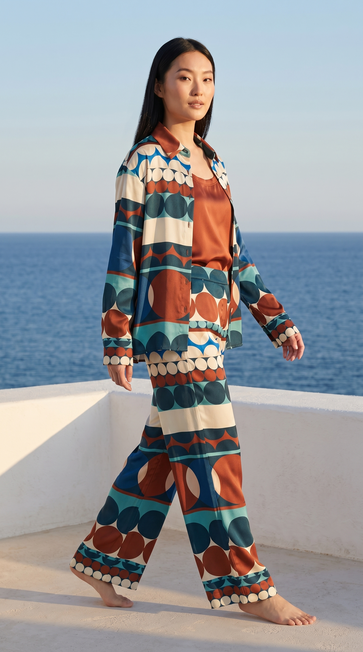 Santorini Geometric Co-Ord Set