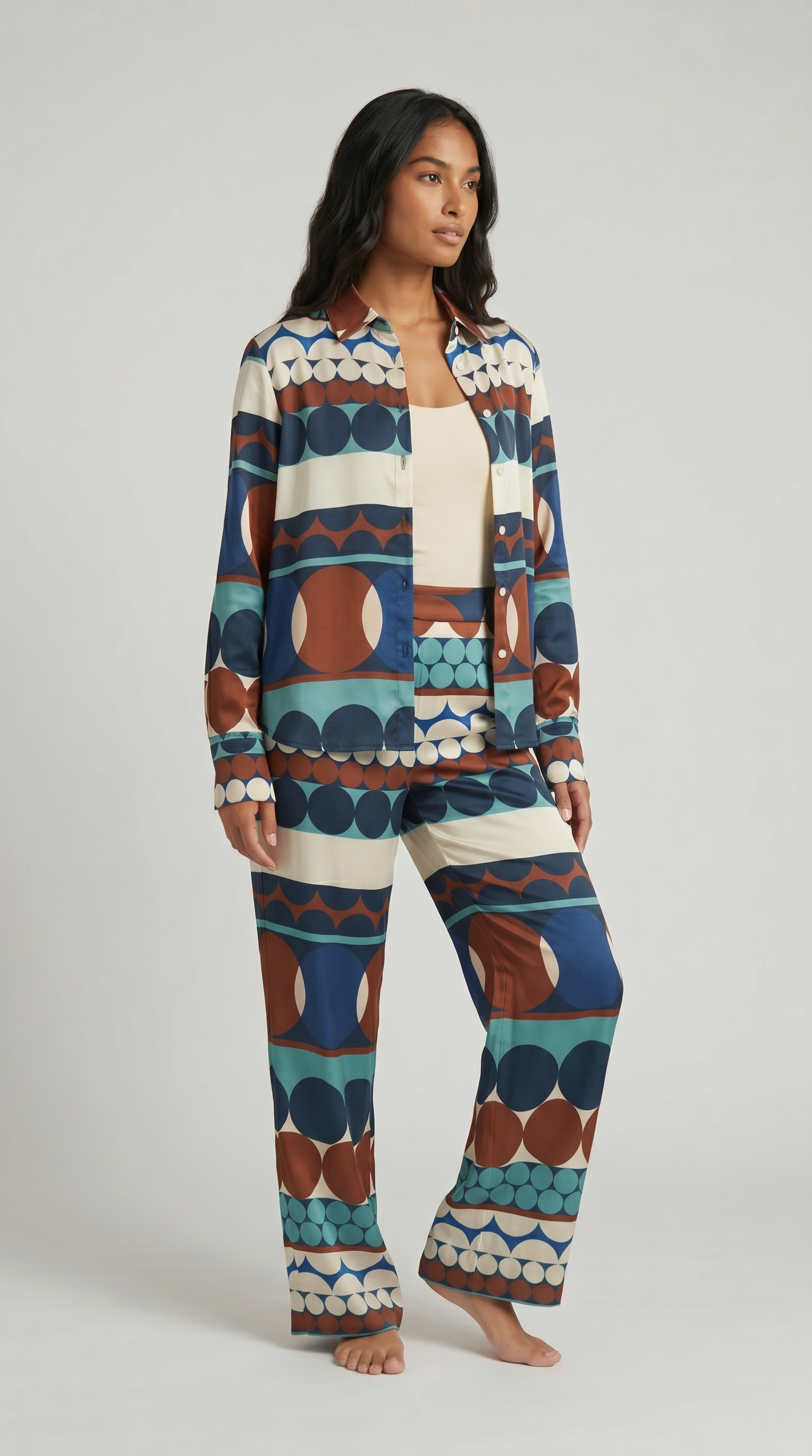 Santorini Geometric Co-Ord Set