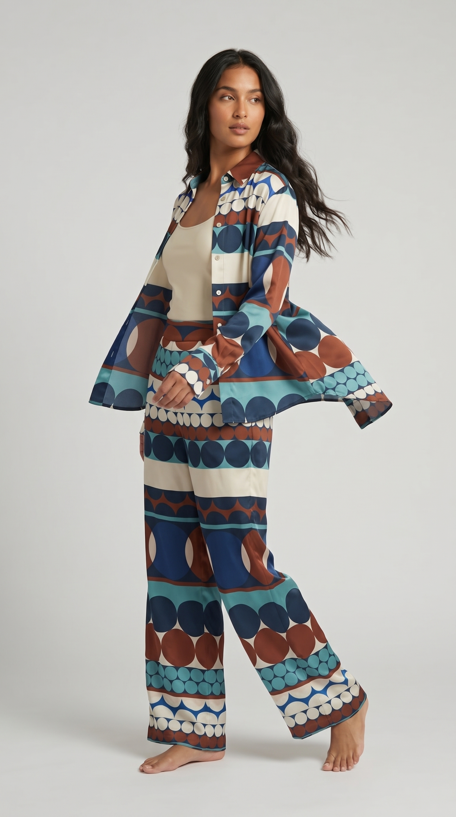 Santorini Geometric Co-Ord Set