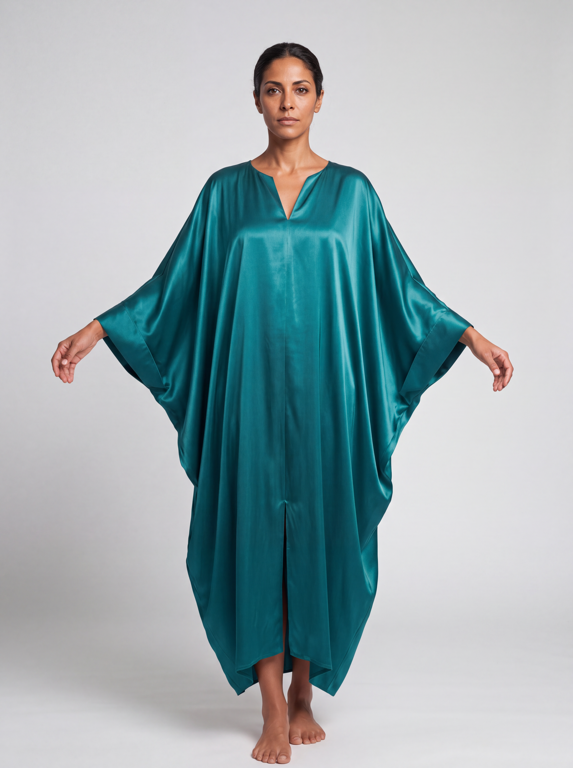 Capri Soleil Pure Silk Kaftan