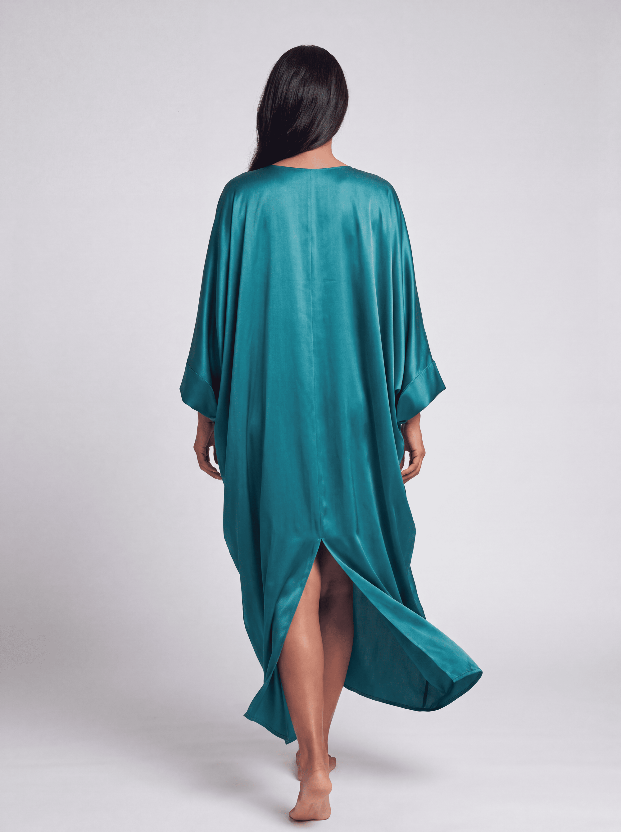 Capri Soleil Pure Silk Kaftan