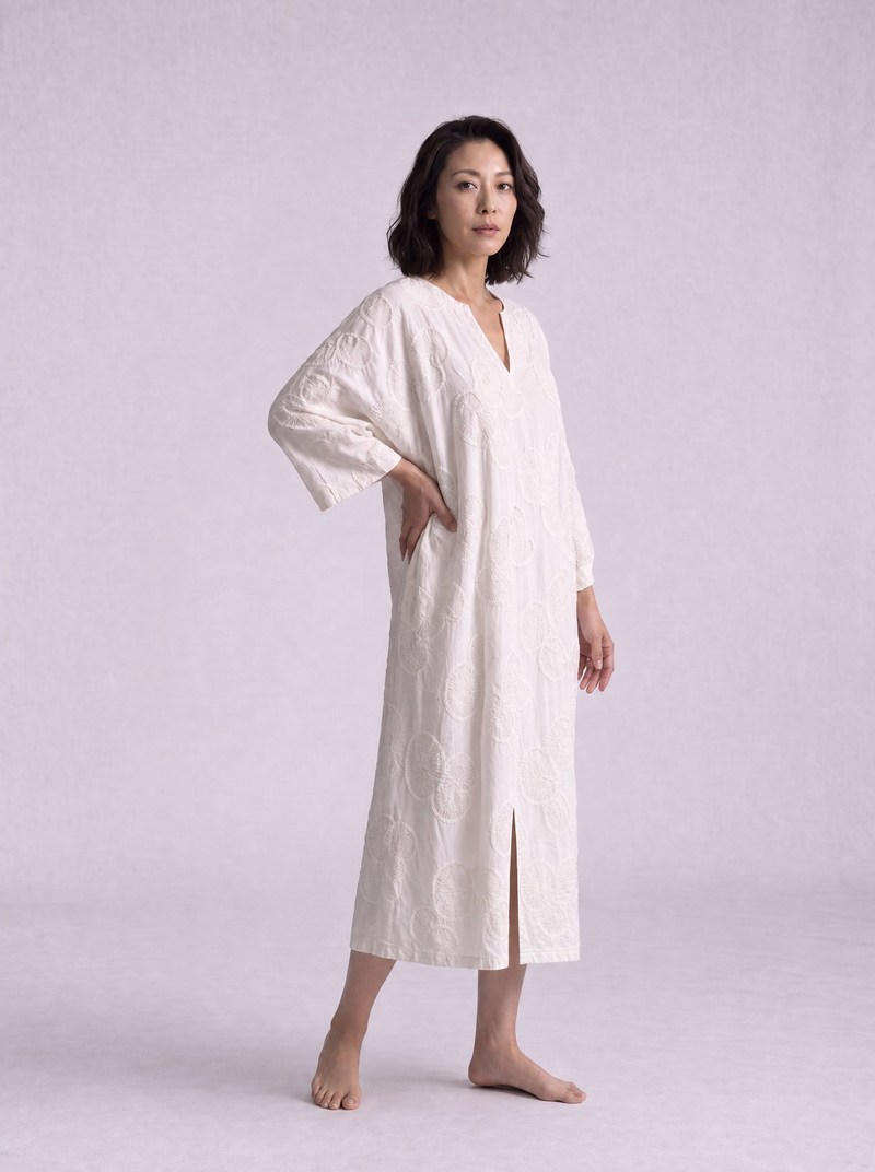 Capri Soleil Cotton Kaftan