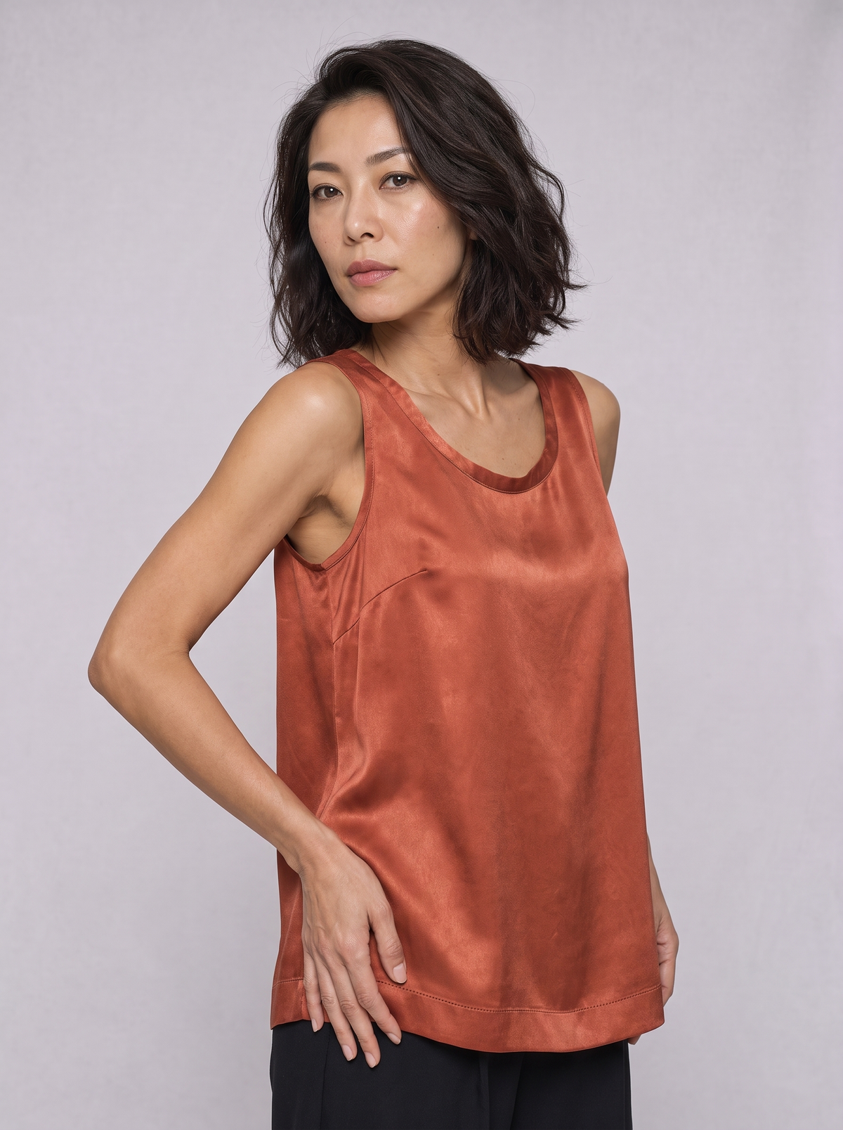 Luna Pure Silk Vest
