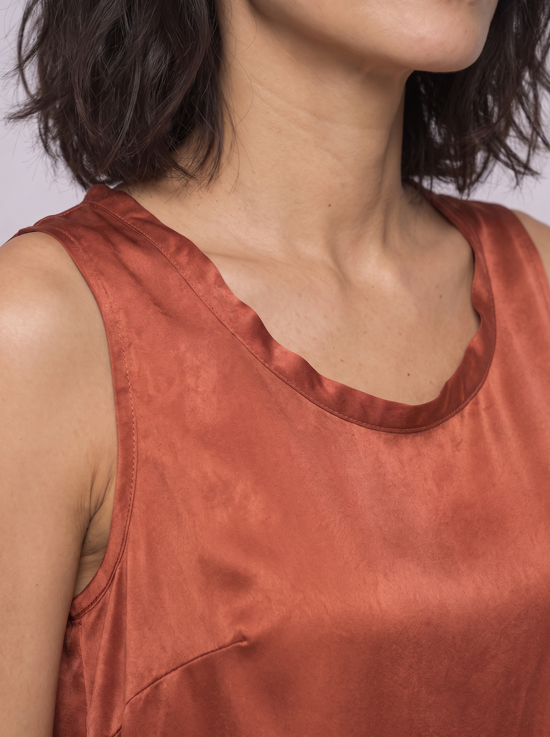 Luna Pure Silk Vest