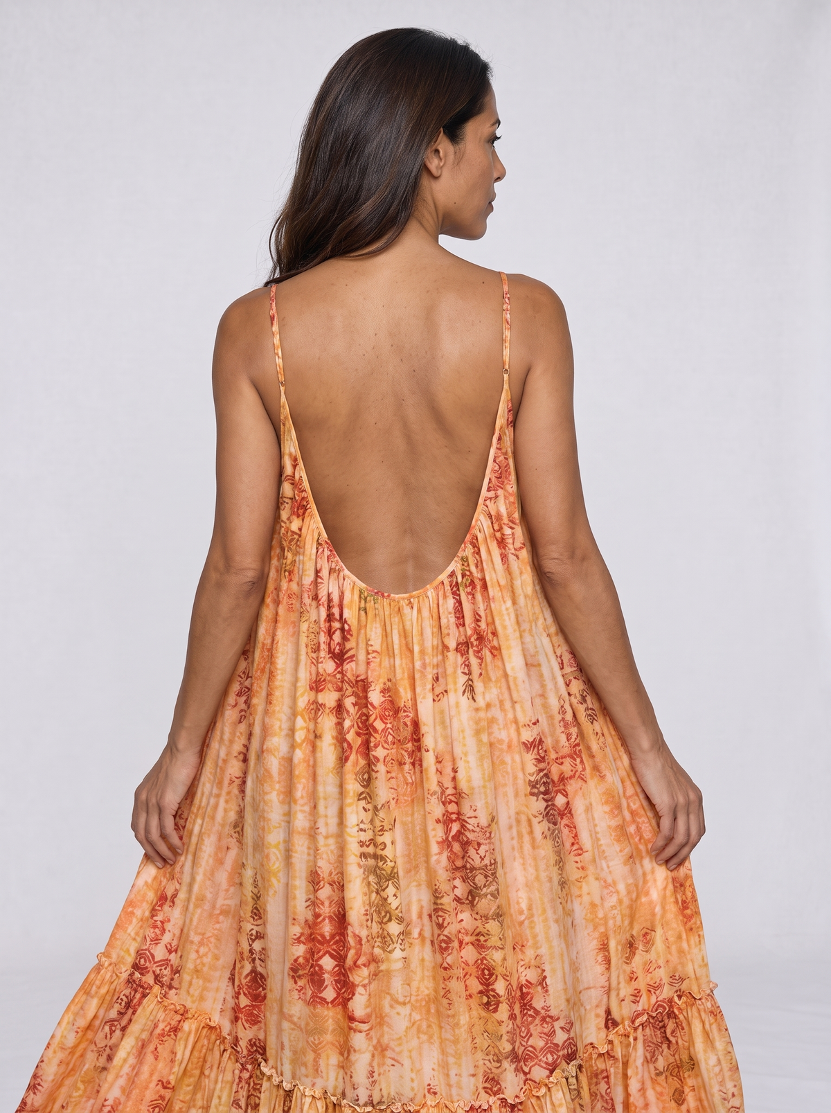 Amalfi Swirl Maxi Dress - Flow