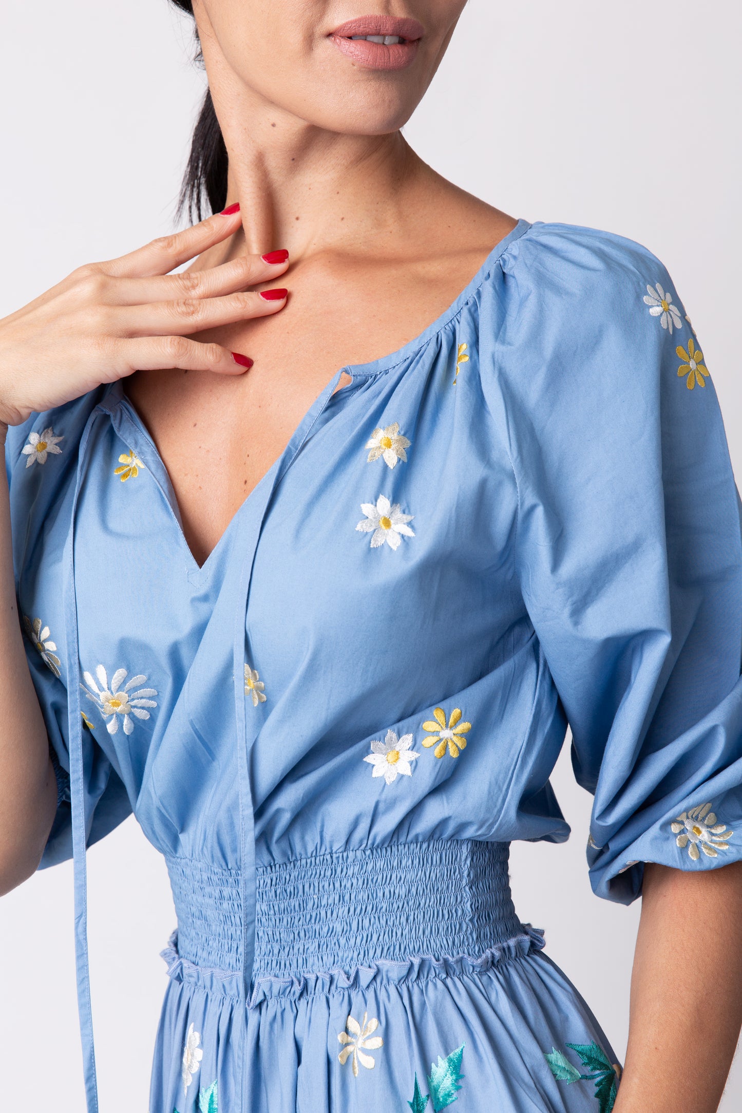 Fiorella Dress - Periwinkle
