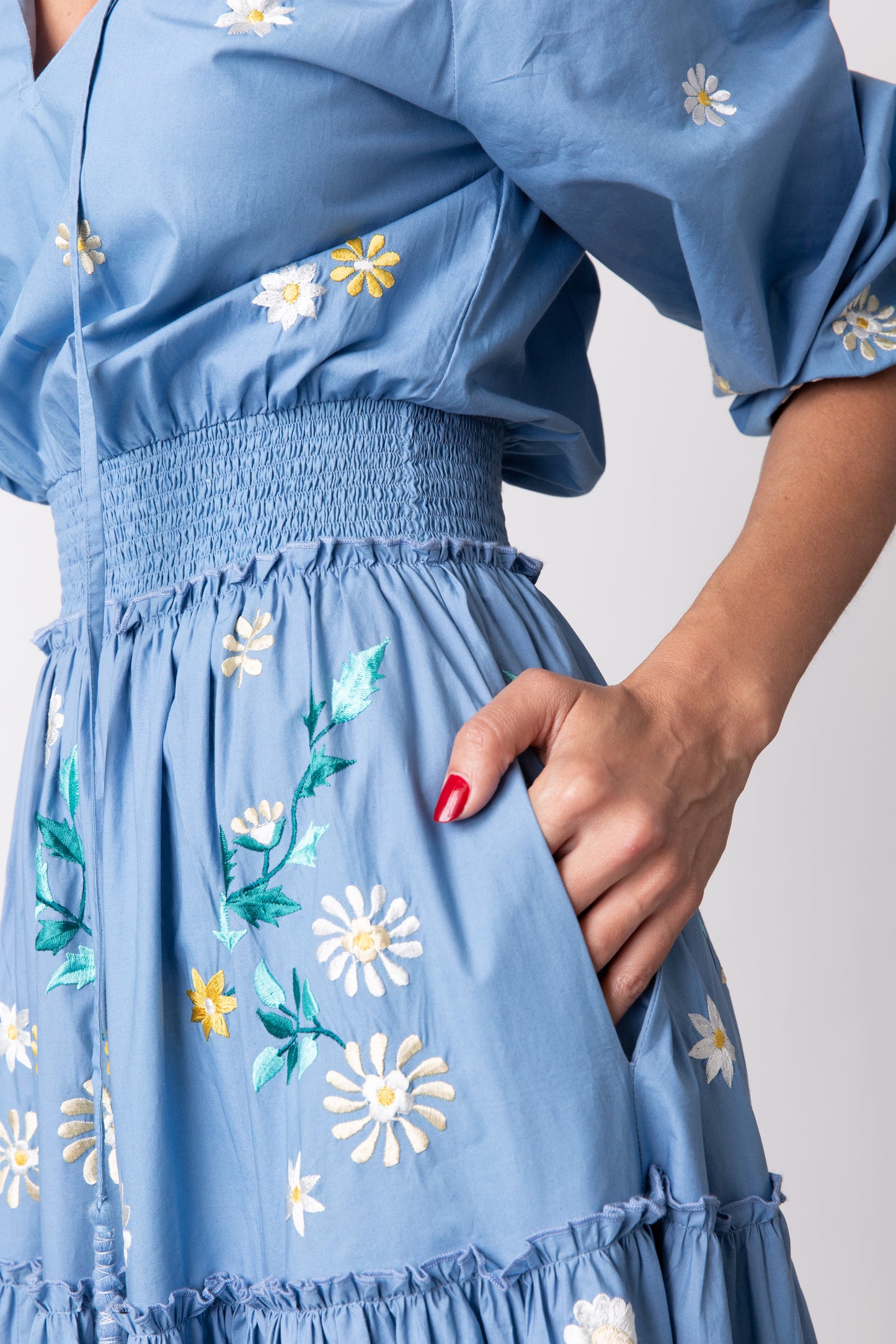 Fiorella Dress - Periwinkle