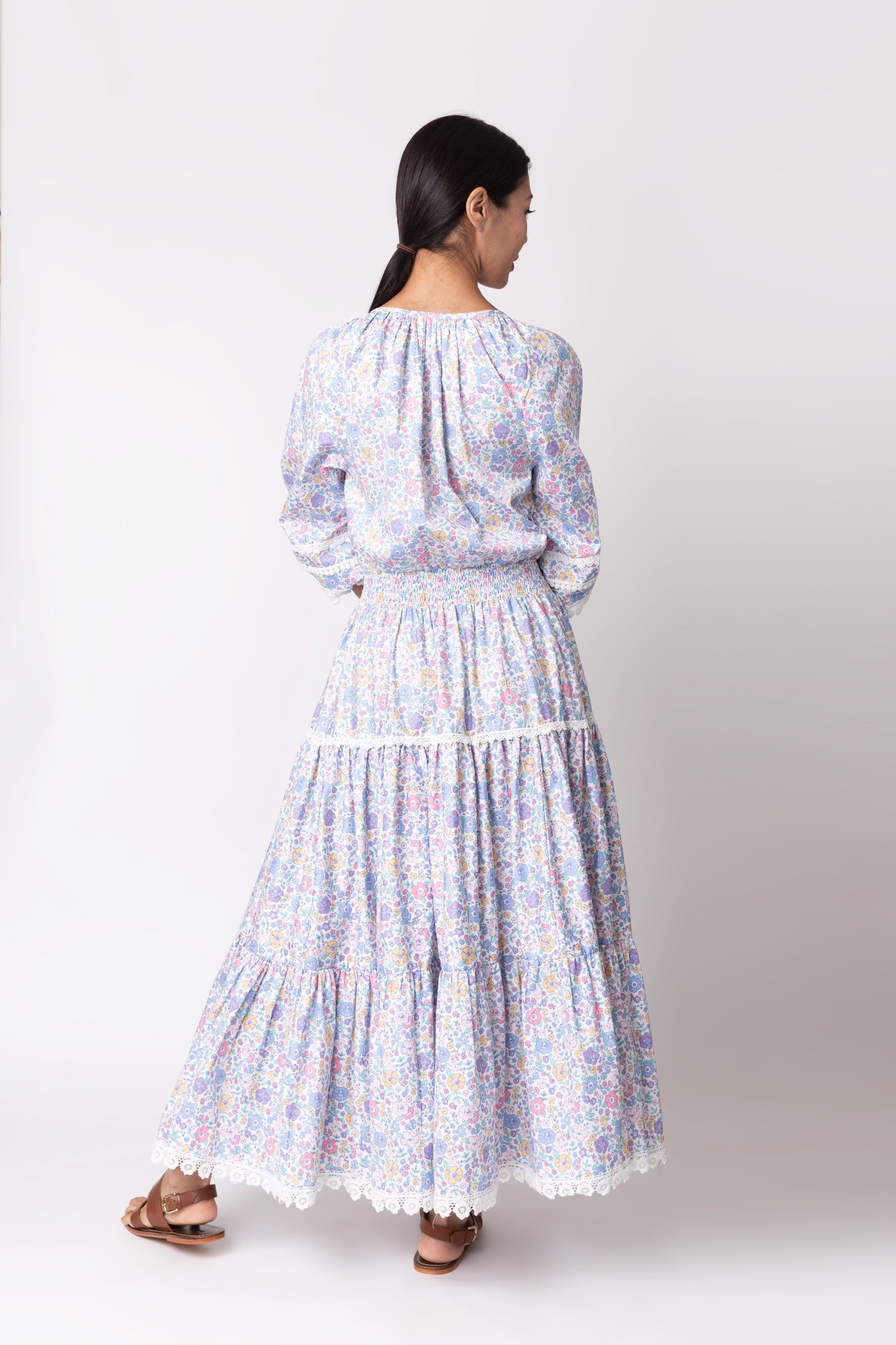 Cowgirl Dress - Multifloral lace