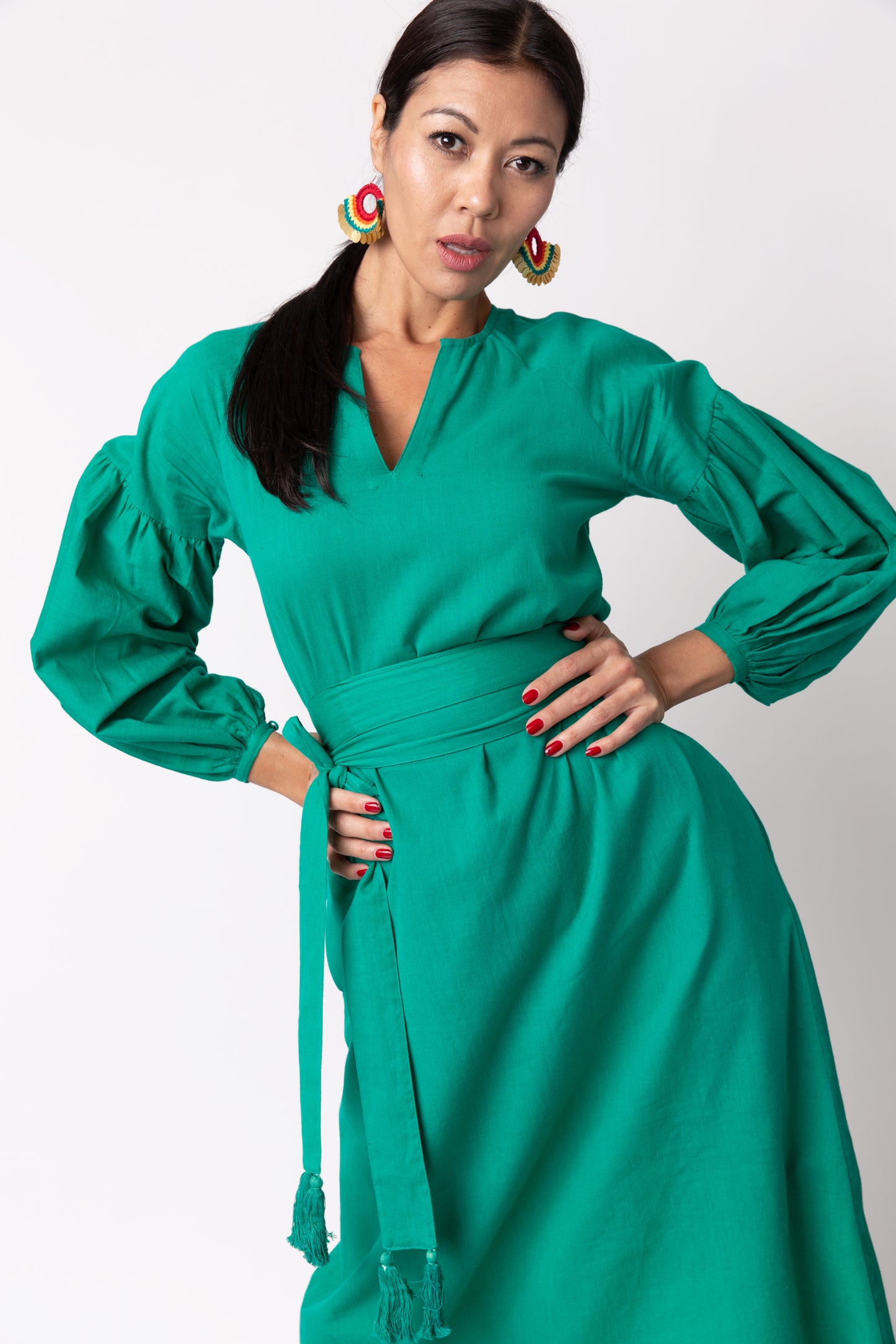 Barbarella Plain - Green