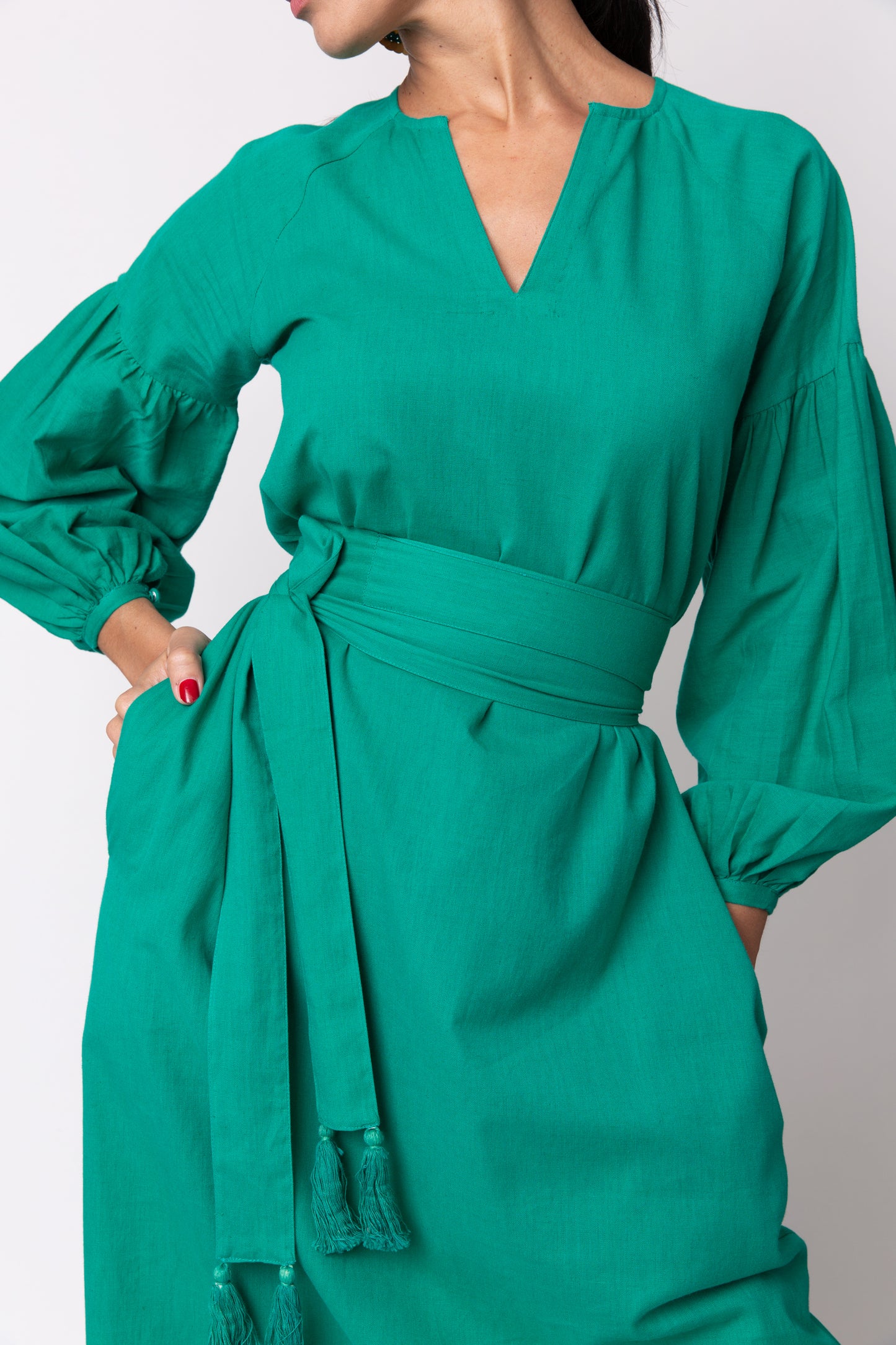 Barbarella Plain - Green