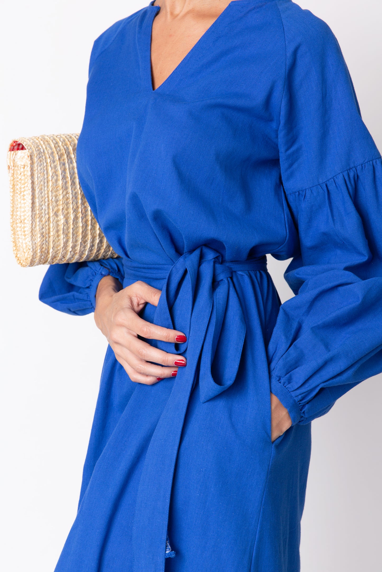 Barbarella Plain - Royal Blue