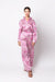 Martina London Logo Silk Trousers - Pyjama Set