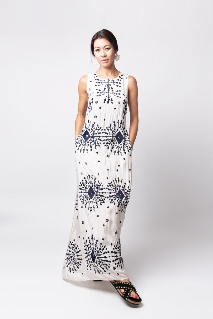 Loft 2025 embroidered dress