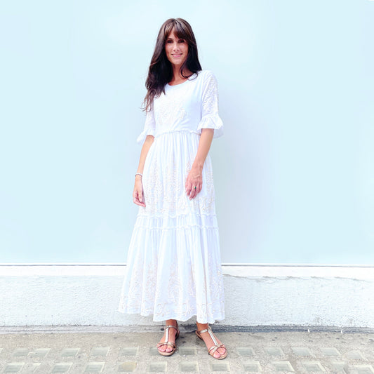 Diana Dress in White