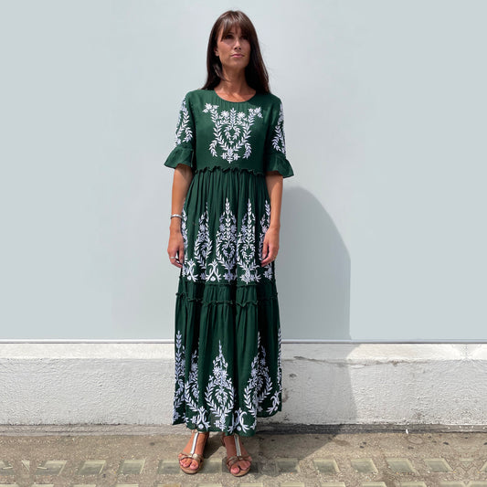 Diana Dress in Green